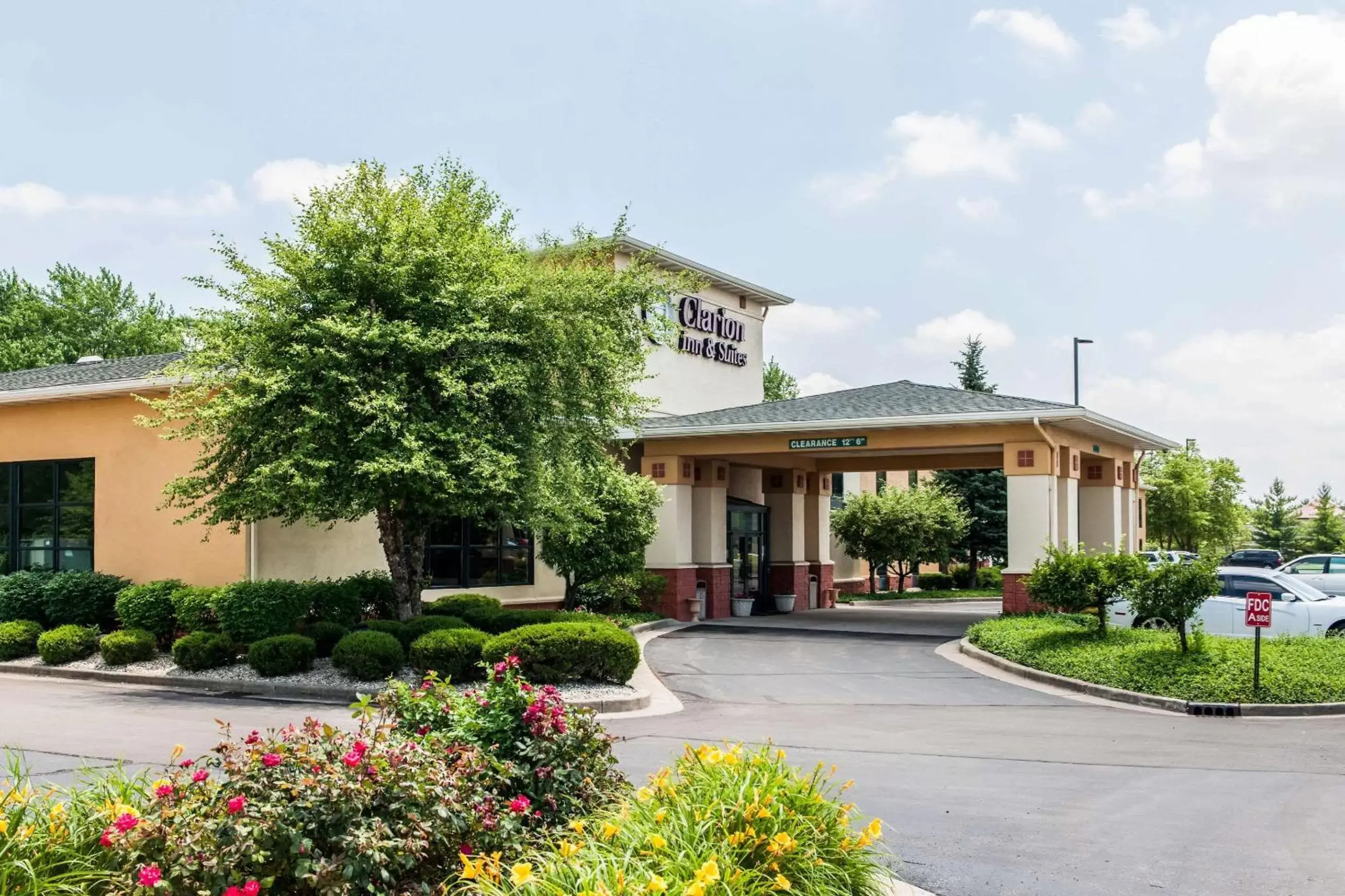 Property building in Clarion Inn & Suites Northwest