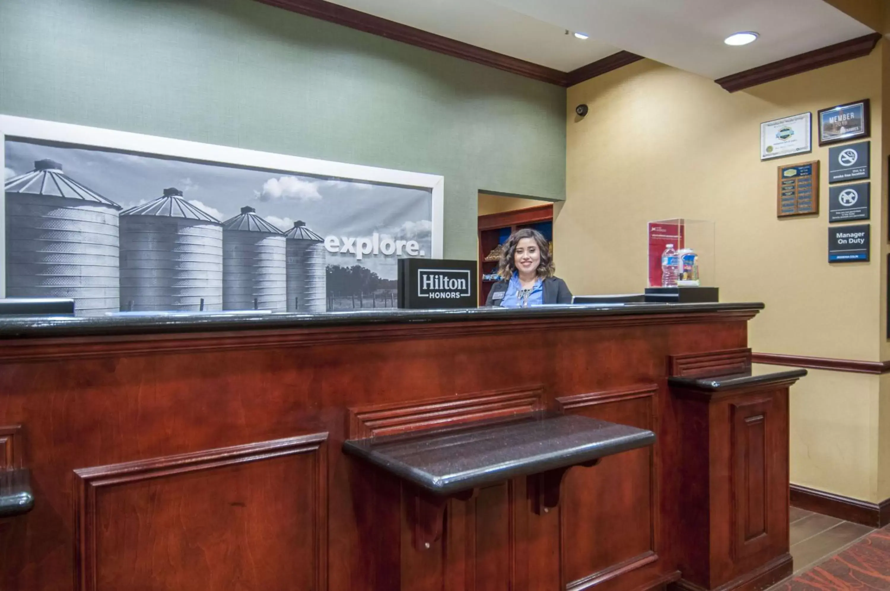 Lobby or reception in Hampton Inn and Suites Waxahachie