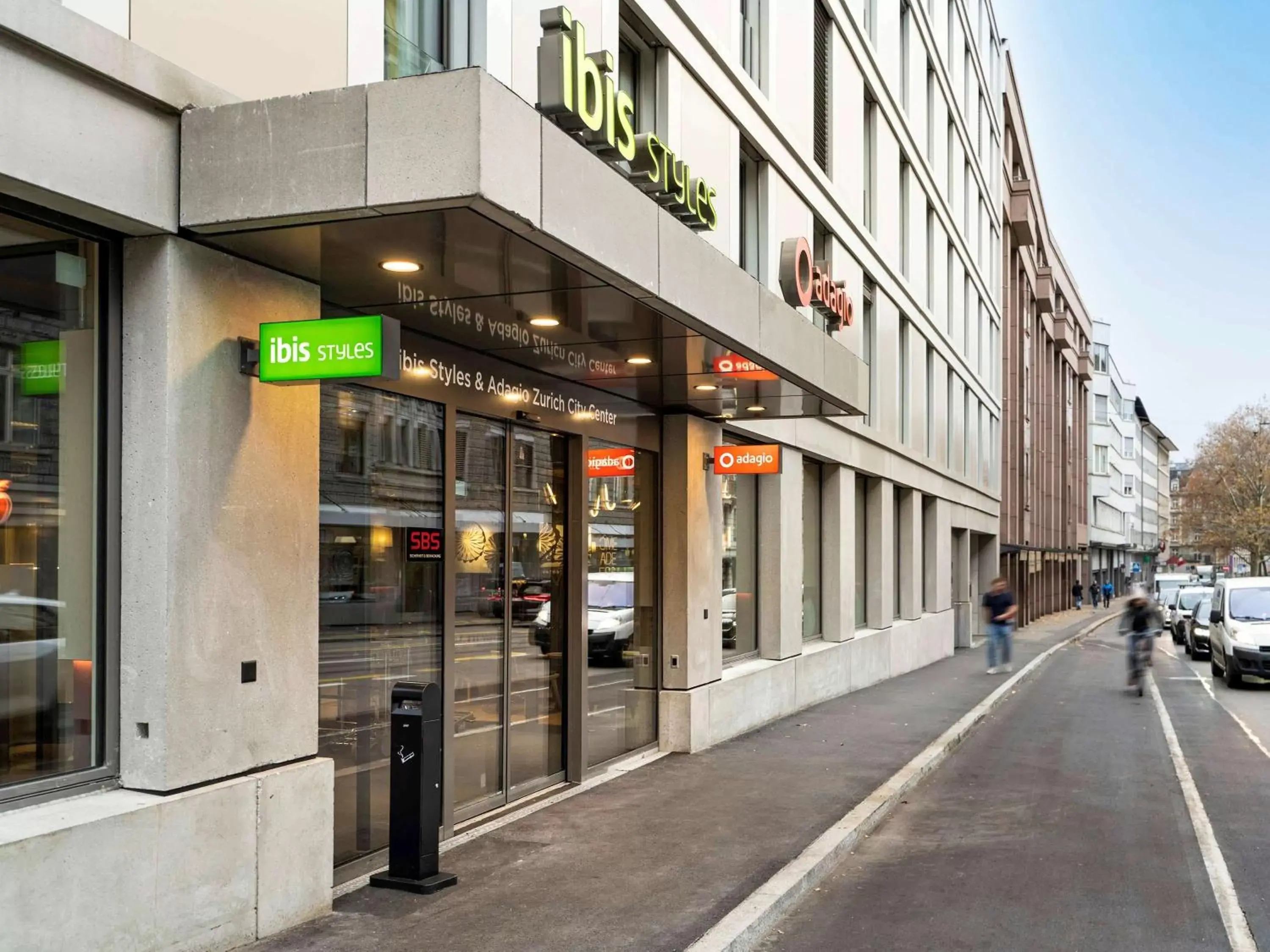 Property building in ibis Styles Zurich City Center