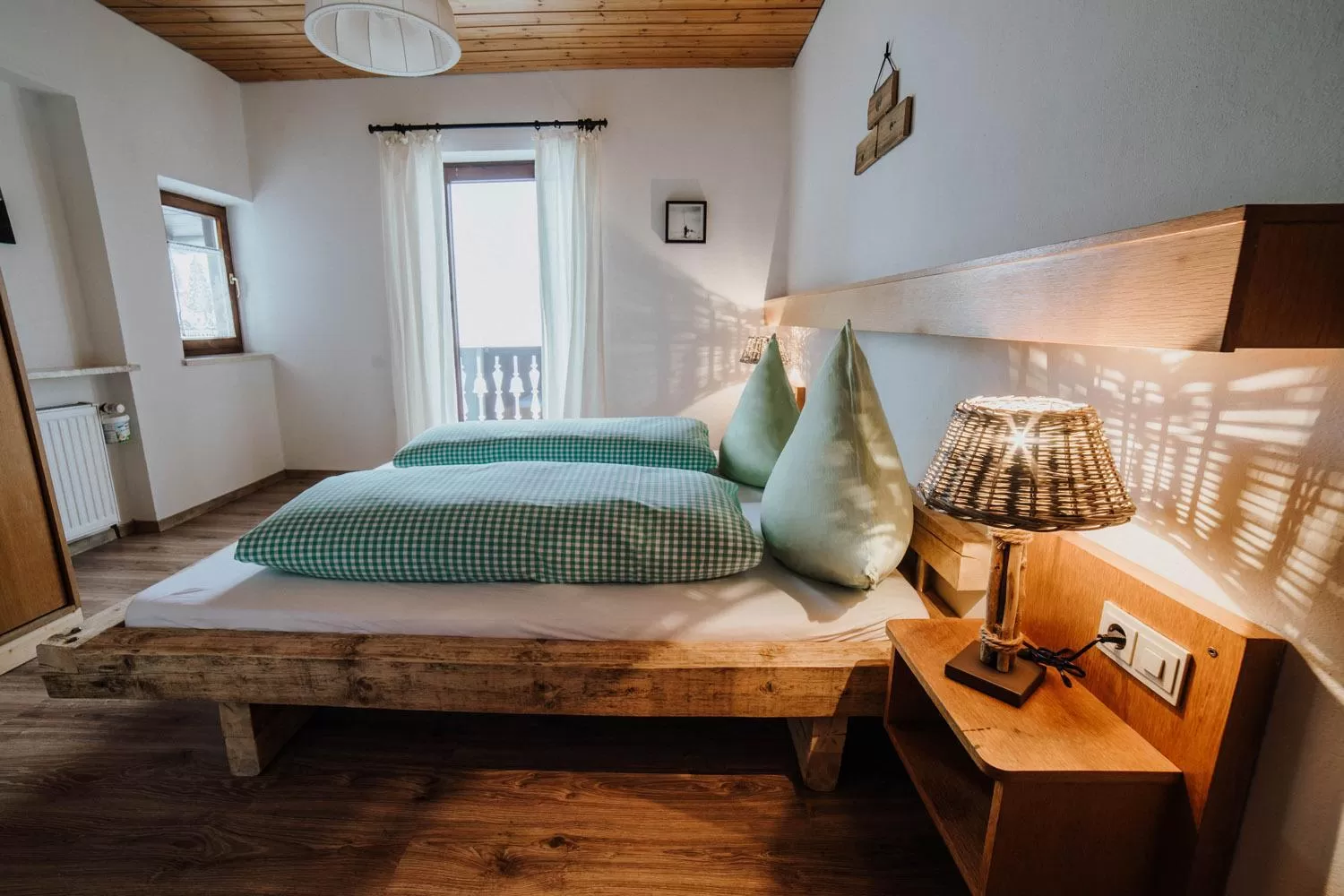 Bed in Berggasthof Hochpröller