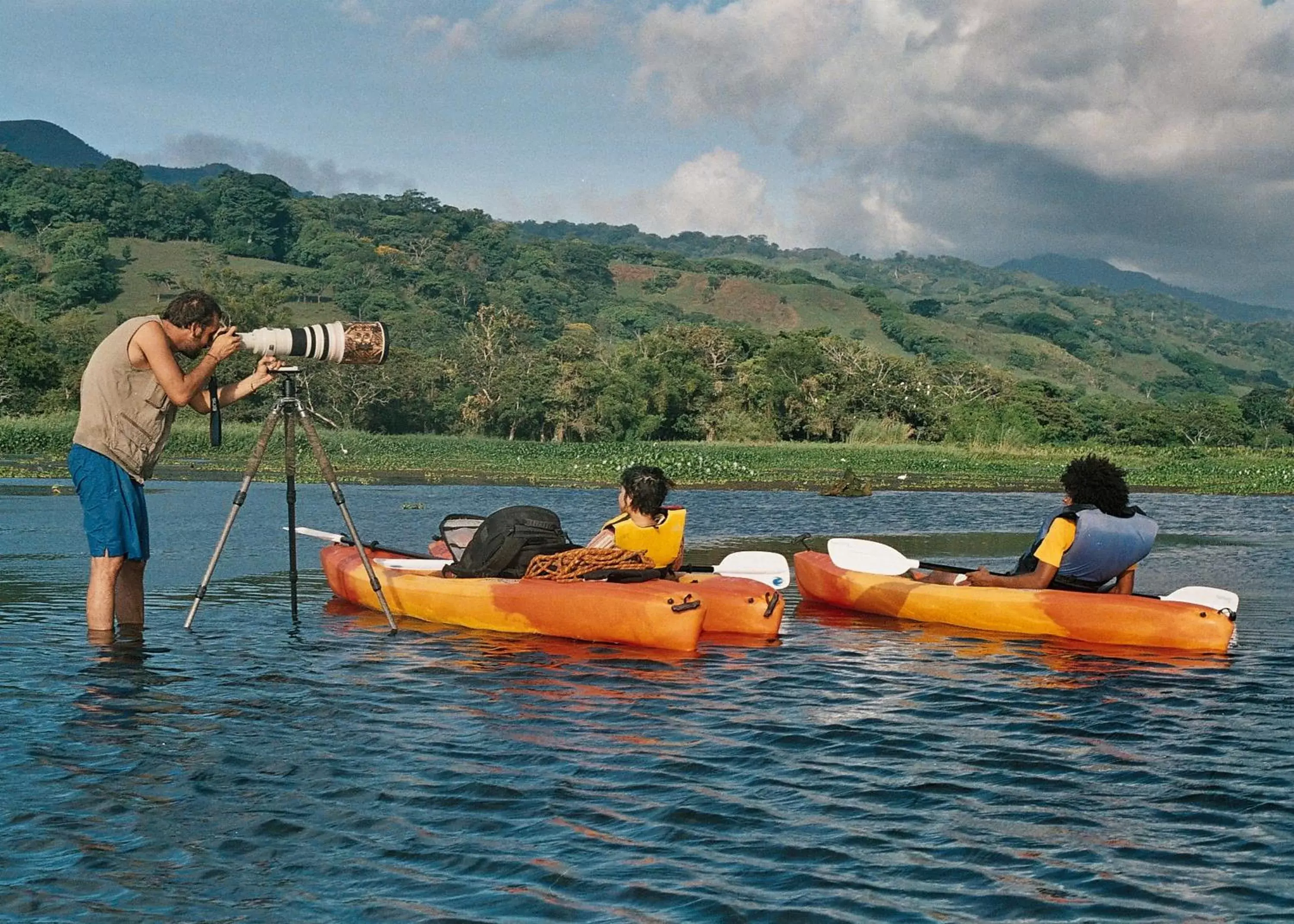 Canoeing in Ecobiosfera