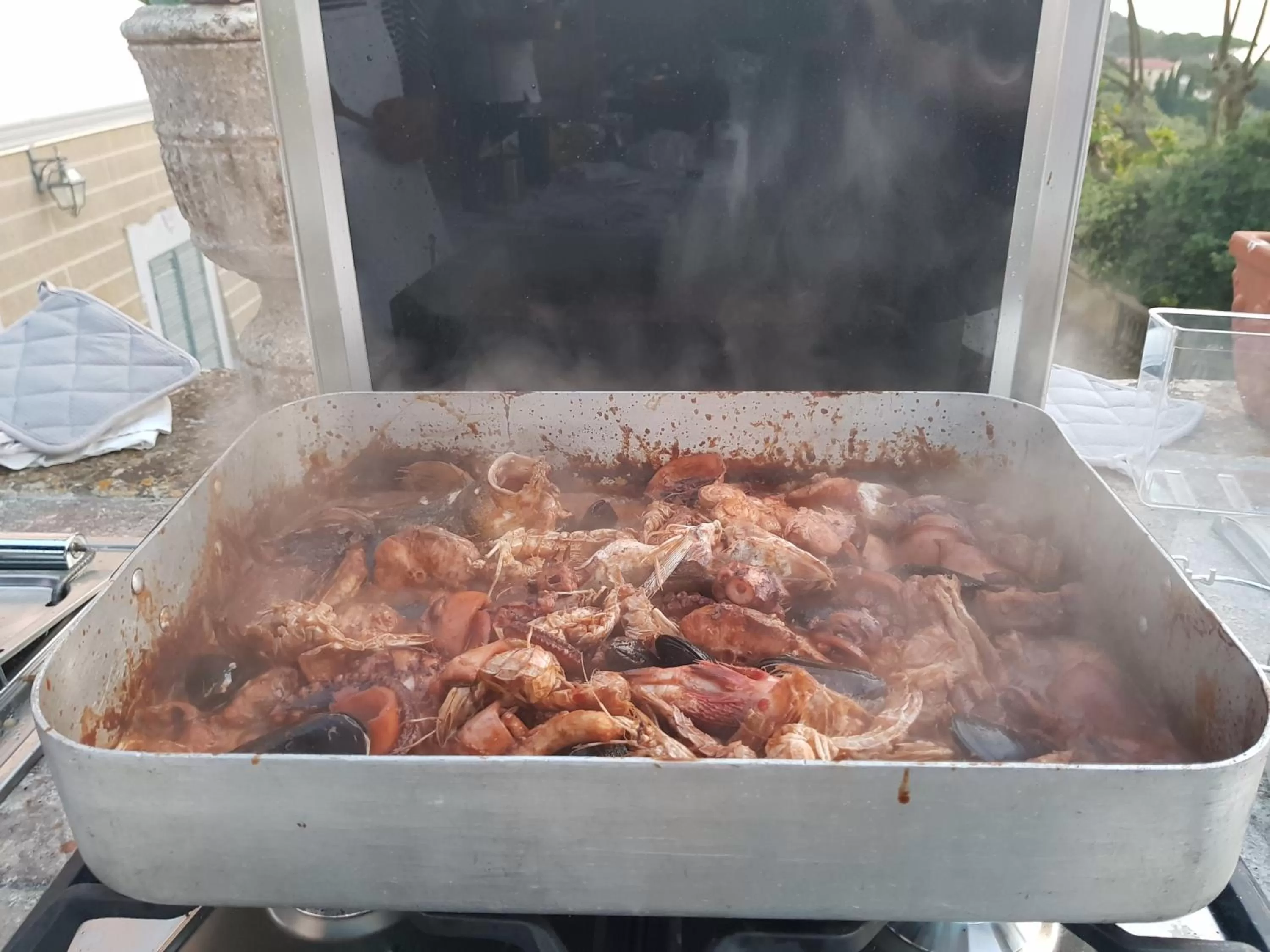 Dinner in Villa Eugenia