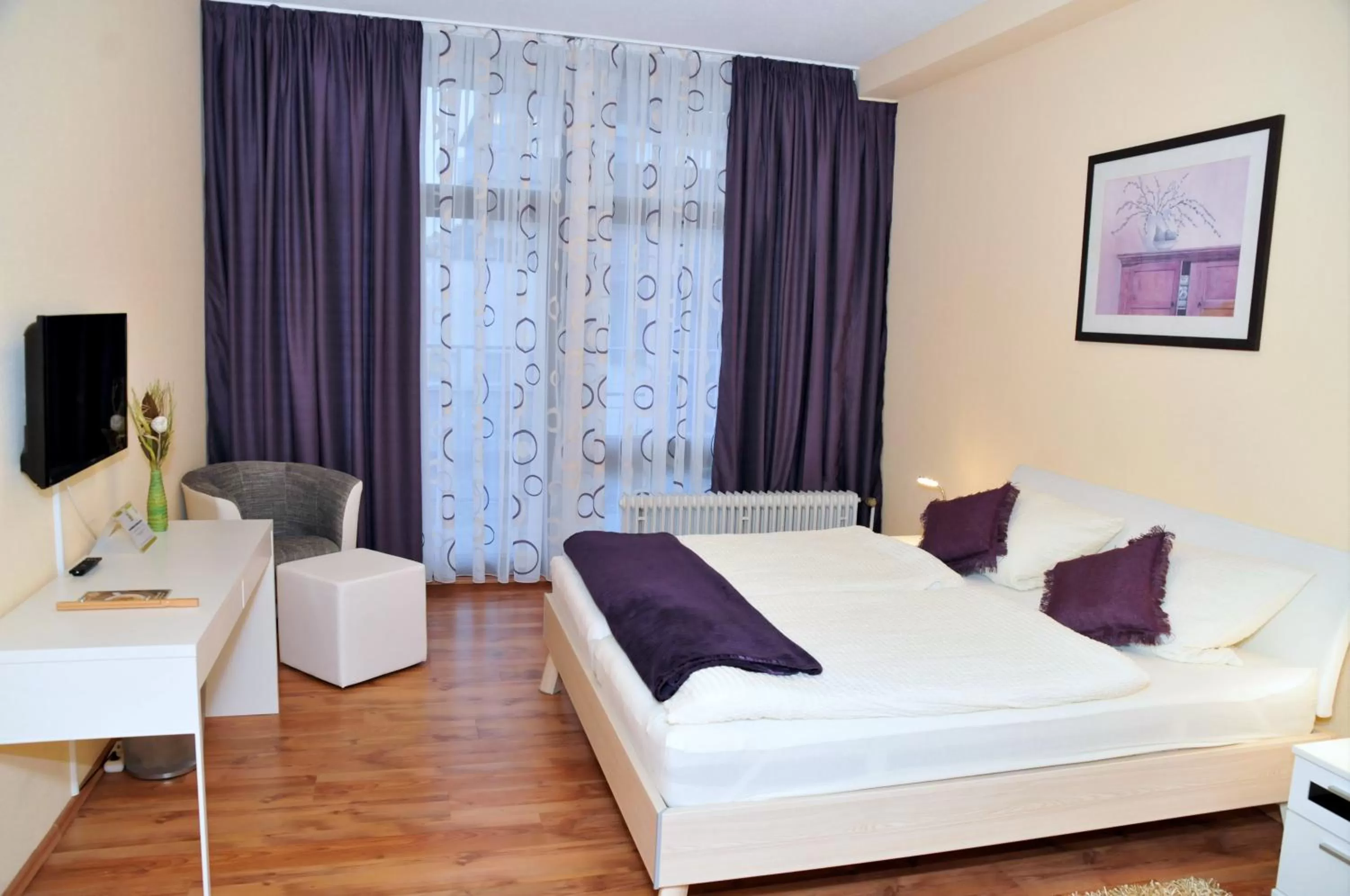 Photo of the whole room, Bed in Gästehaus beim Prinz