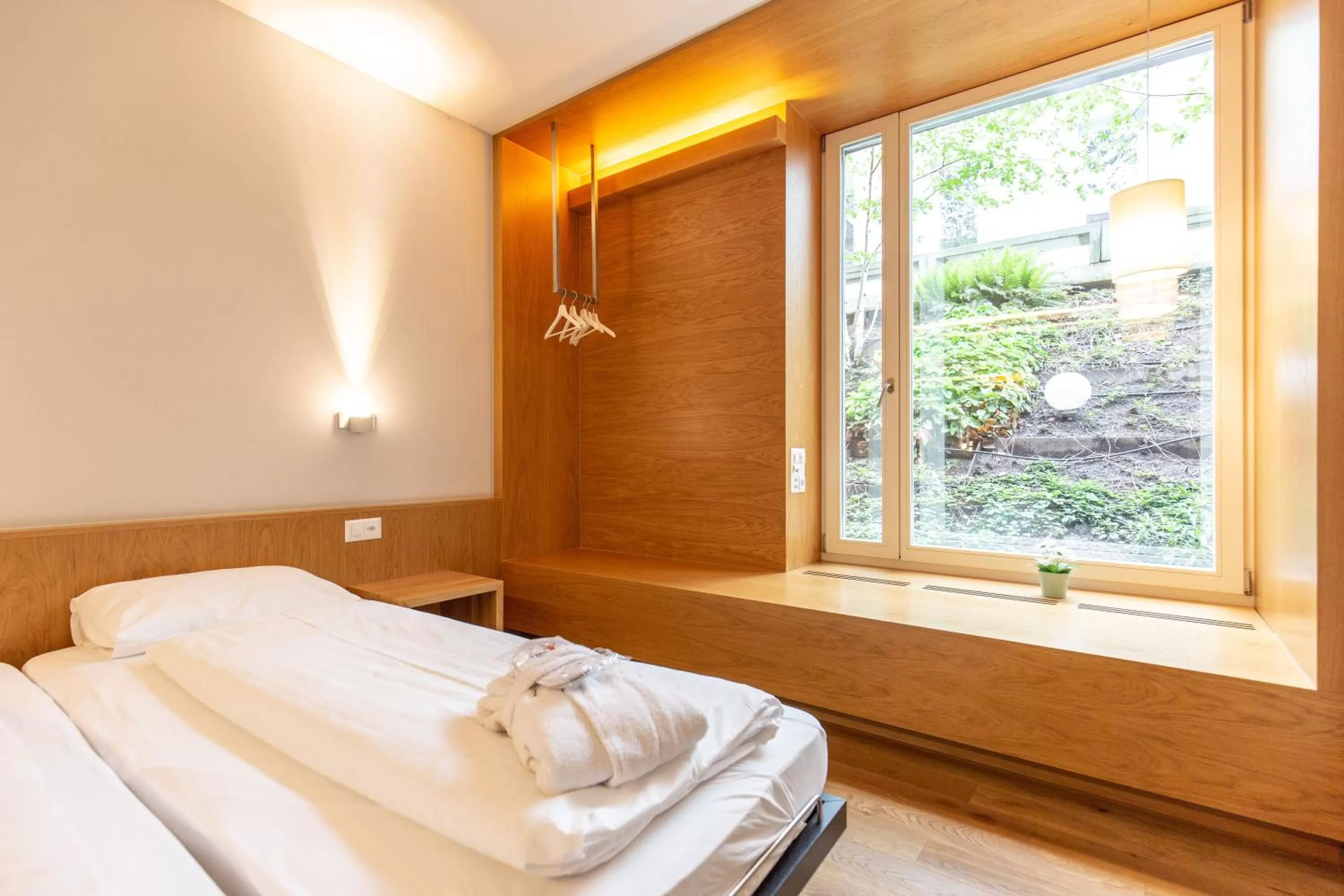 Bed in Hotel by Hyve Basel