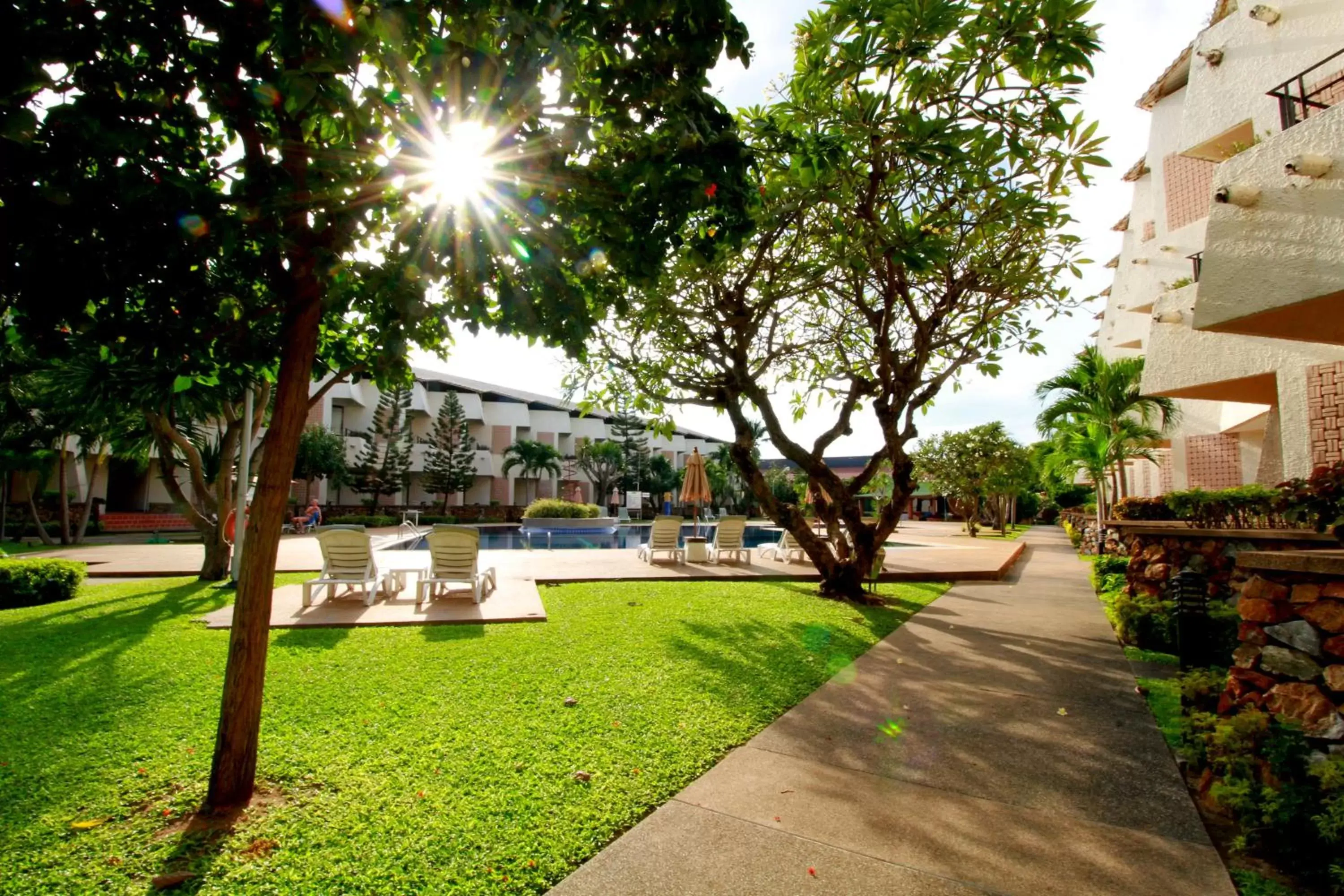 Garden in Hotel Tropicana Pattaya - SHA Extra Plus