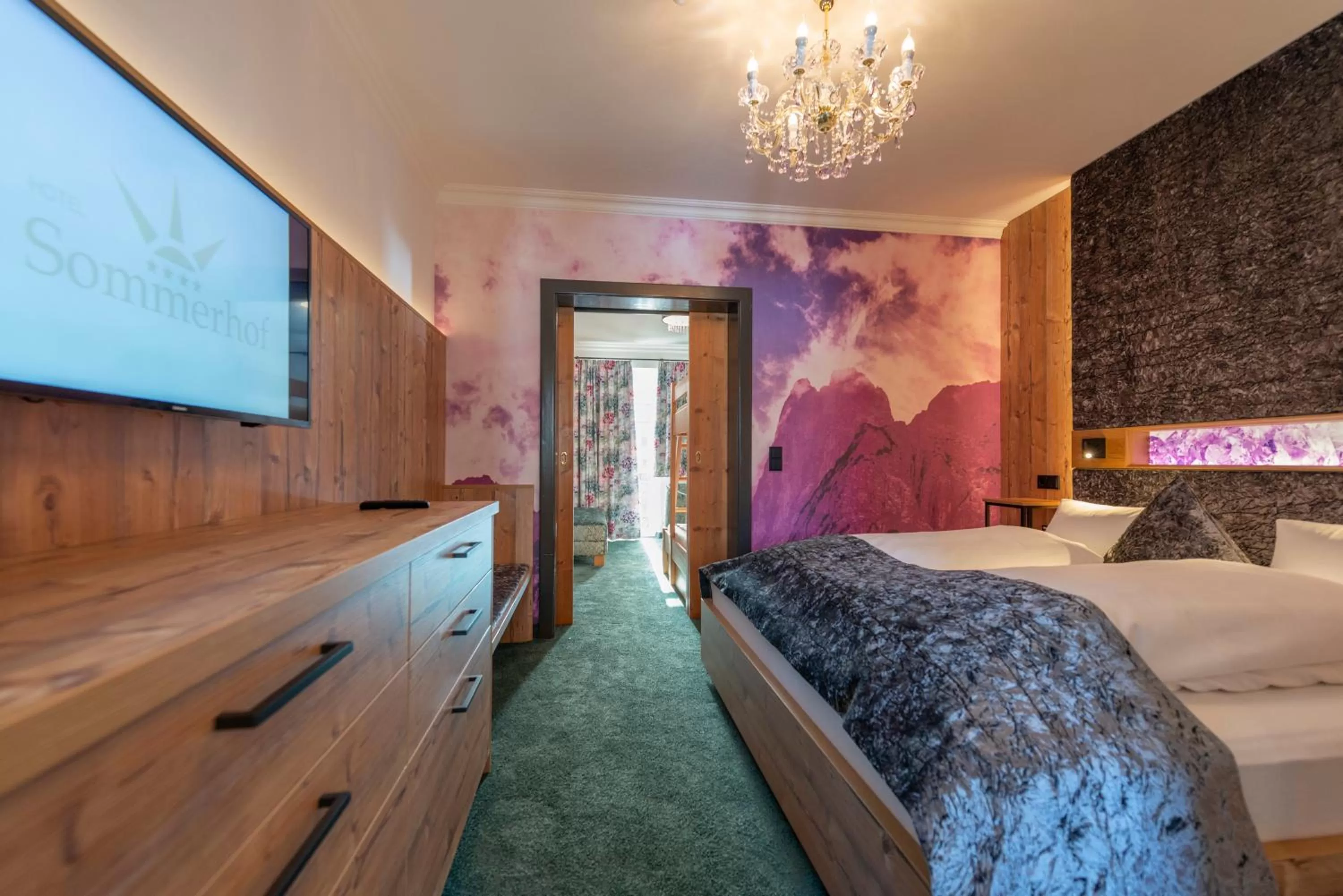 Photo of the whole room, Bed in Hotel Sommerhof