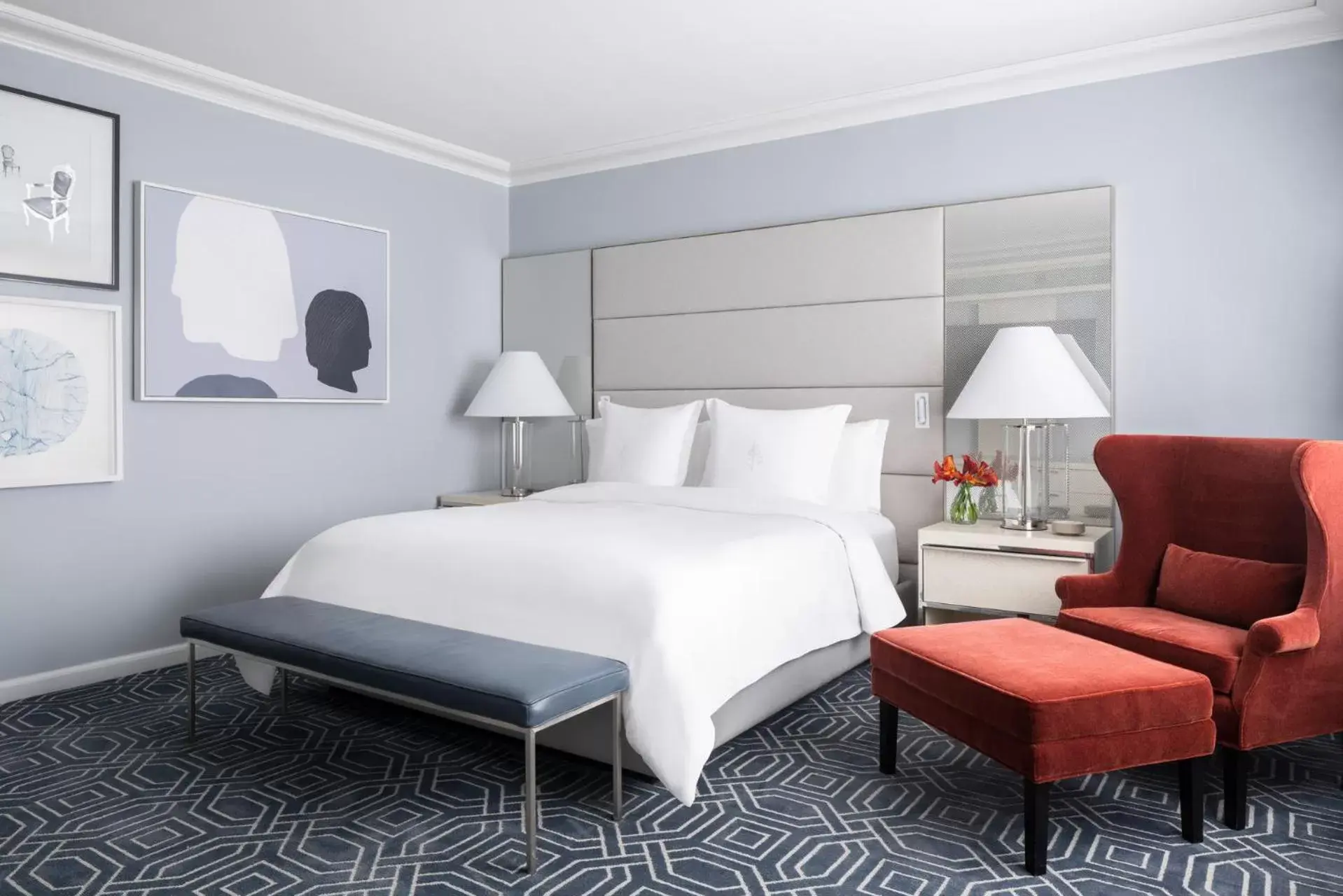 Bed in Four Seasons Hotel Atlanta