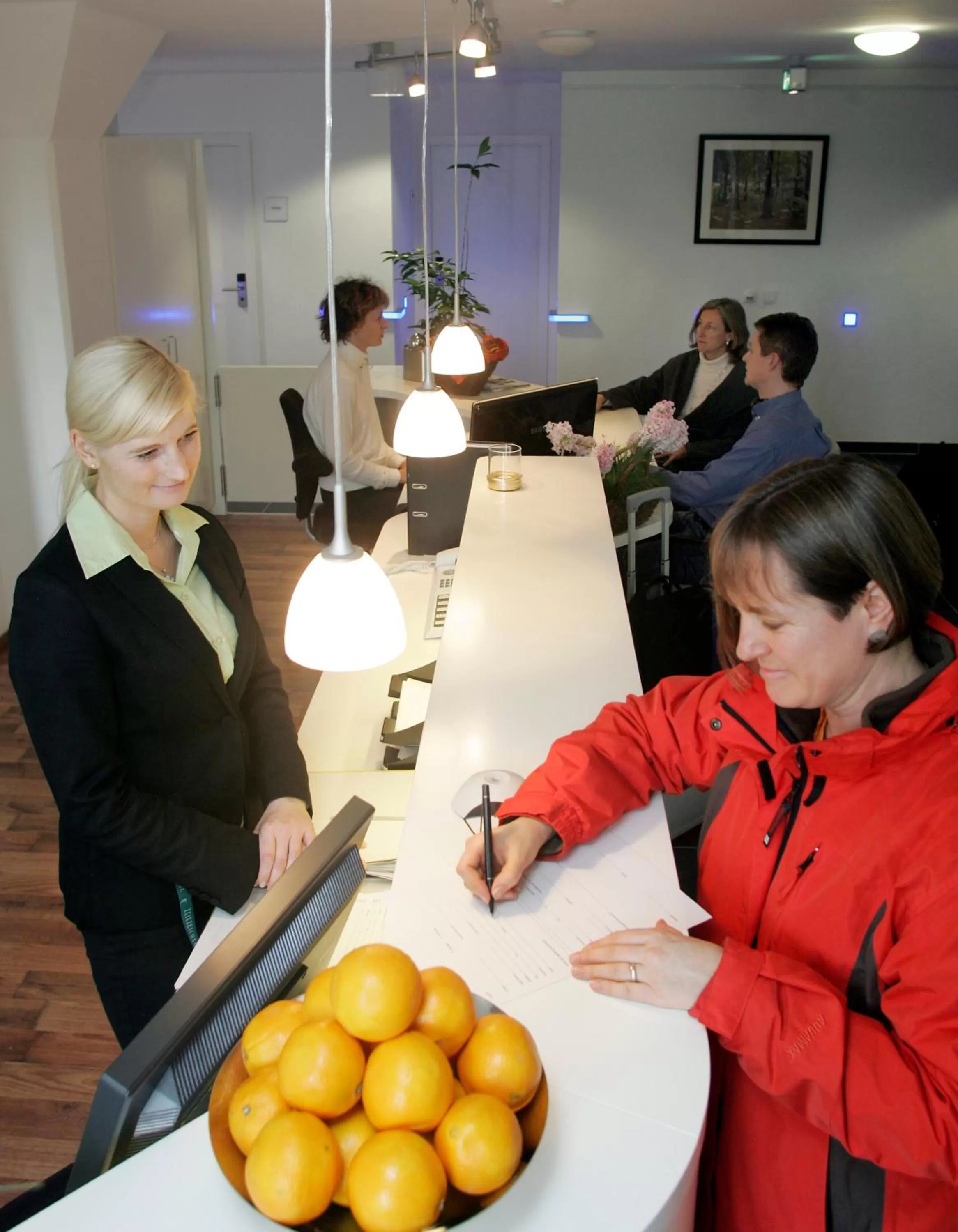 Lobby or reception in Hotel im Kornspeicher