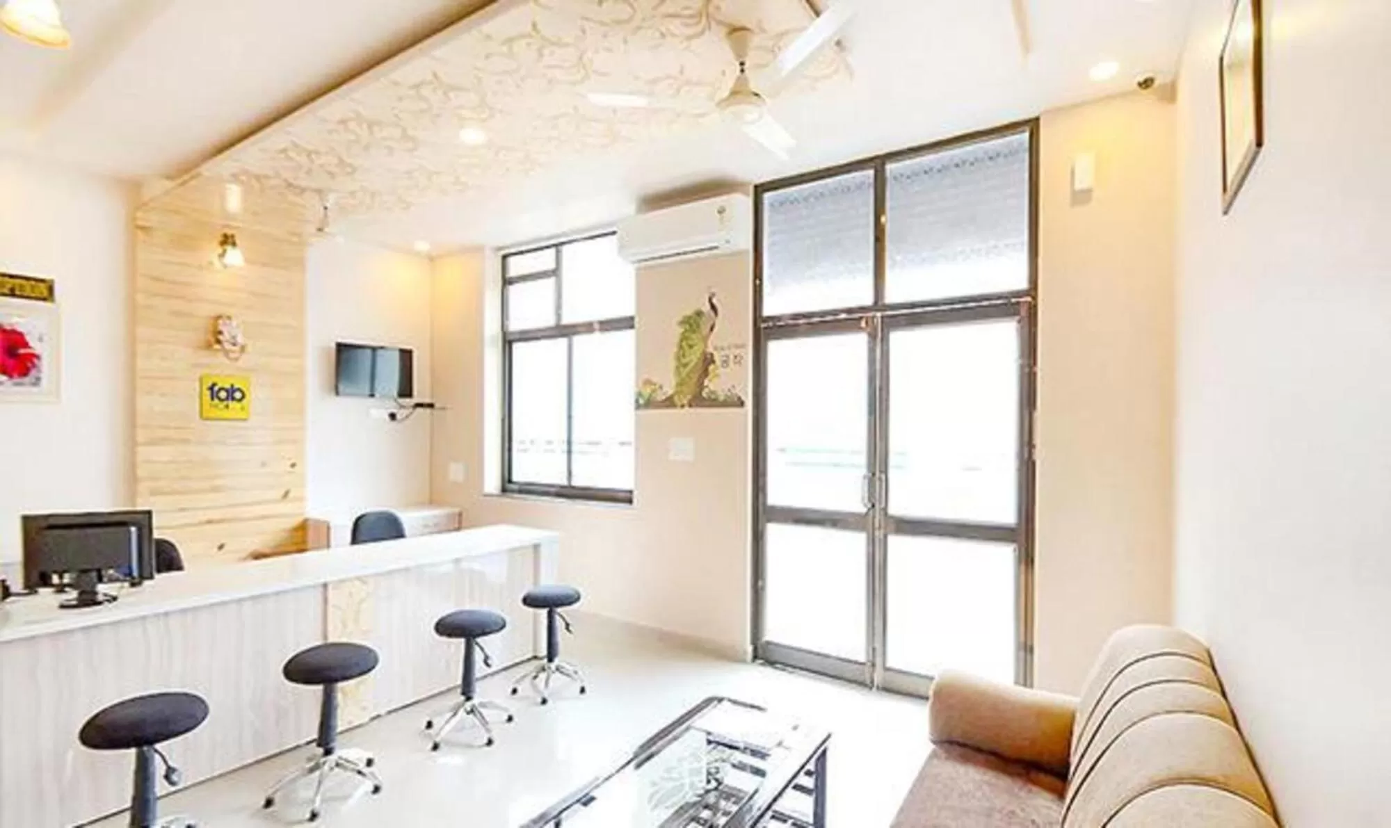 Lobby or reception in FabHotel Stay Bridge