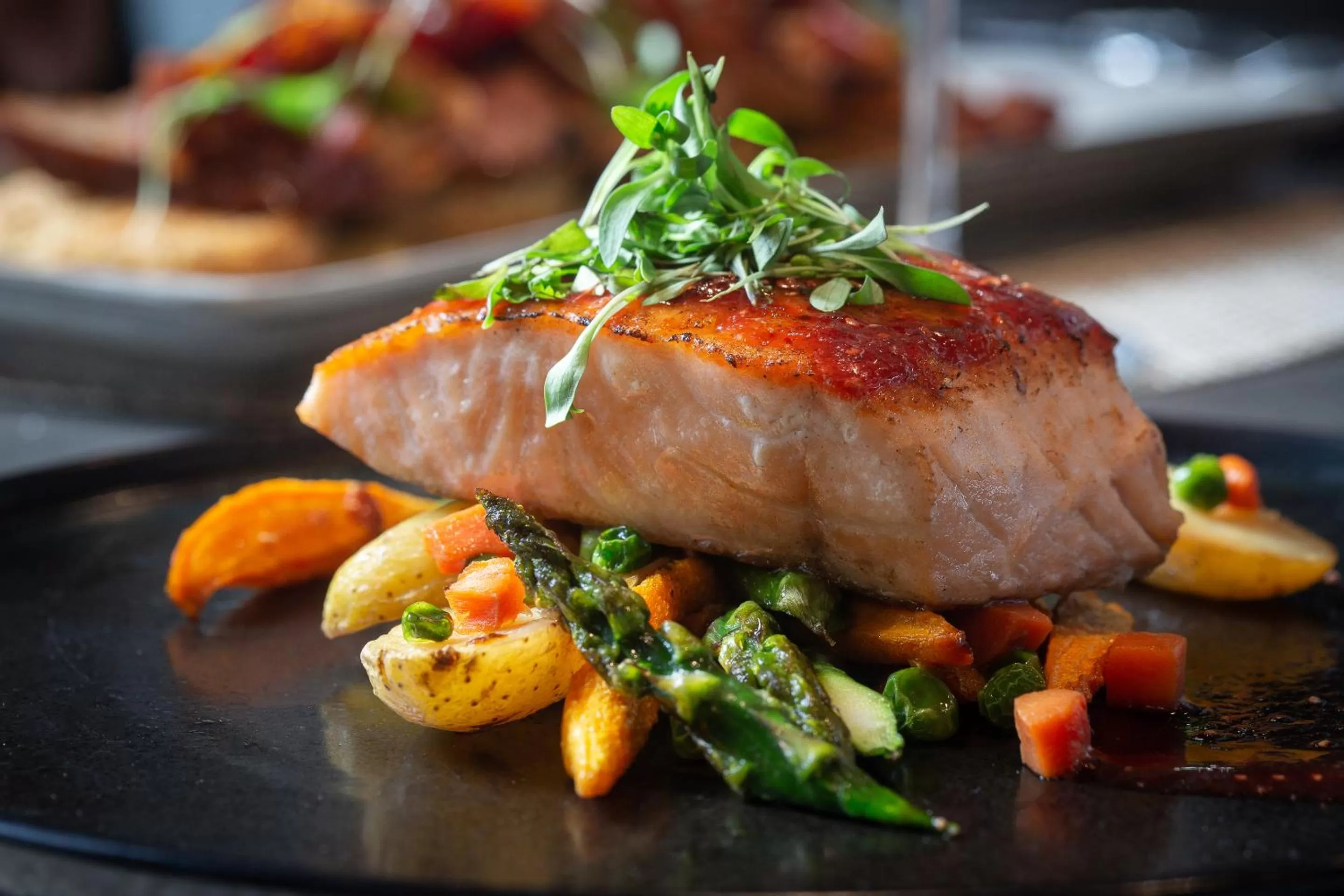 Food close-up in Houston CityPlace Marriott at Springwoods Village