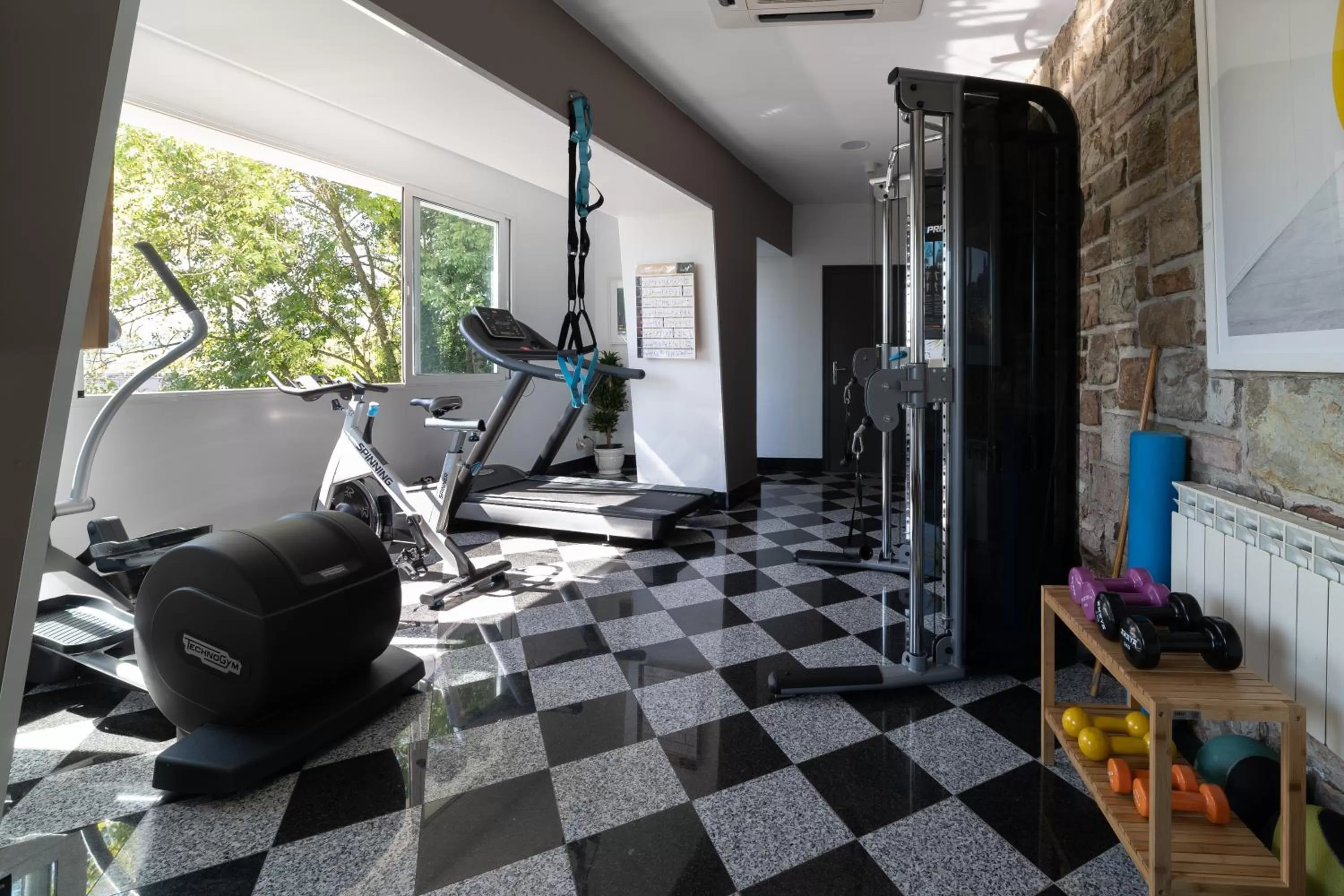 Fitness centre/facilities in Hotel Avenida