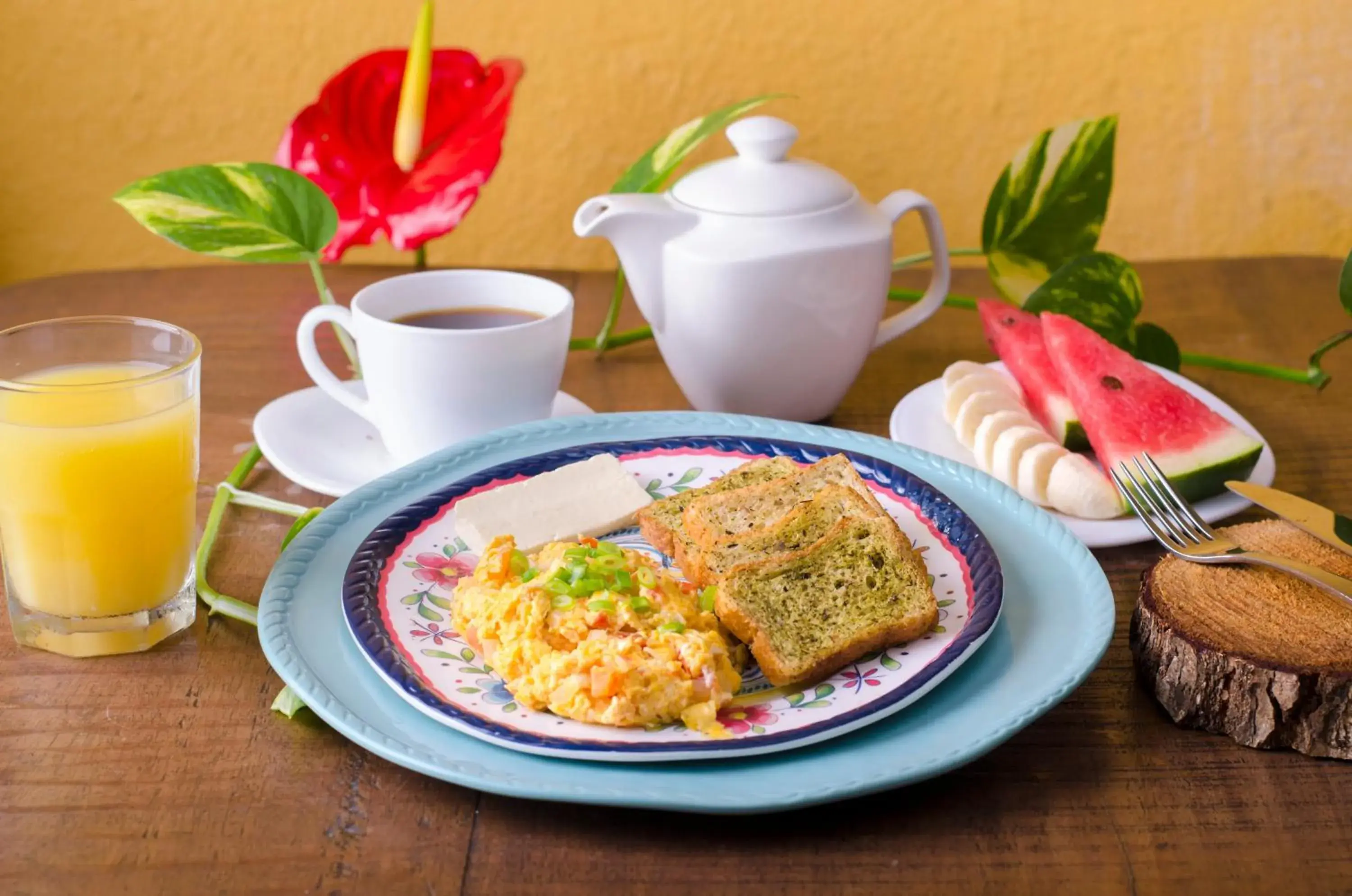 Breakfast in Hotel Boutique Casa Mia