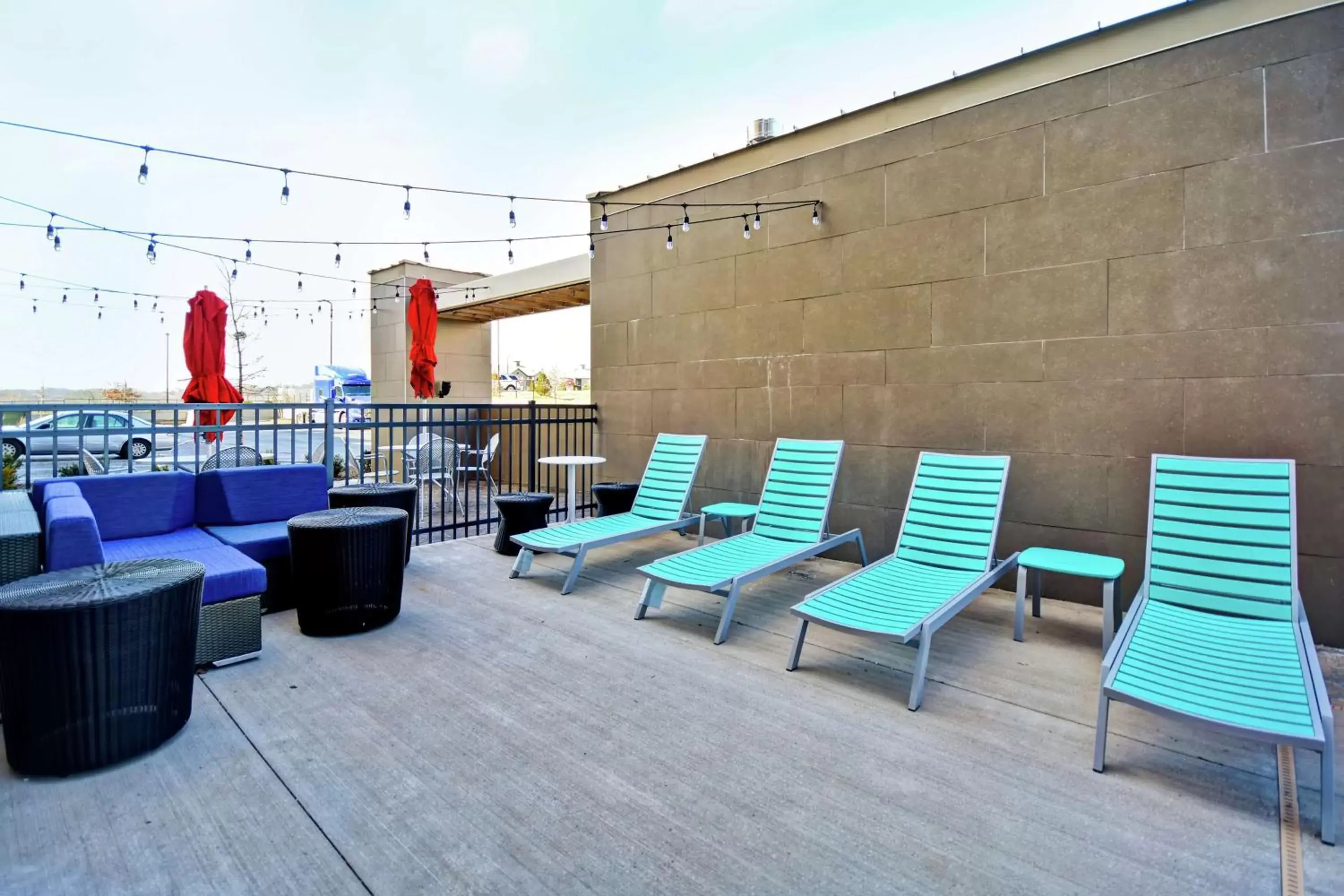 Pool view in Home2 Suites By Hilton Smyrna Nashville