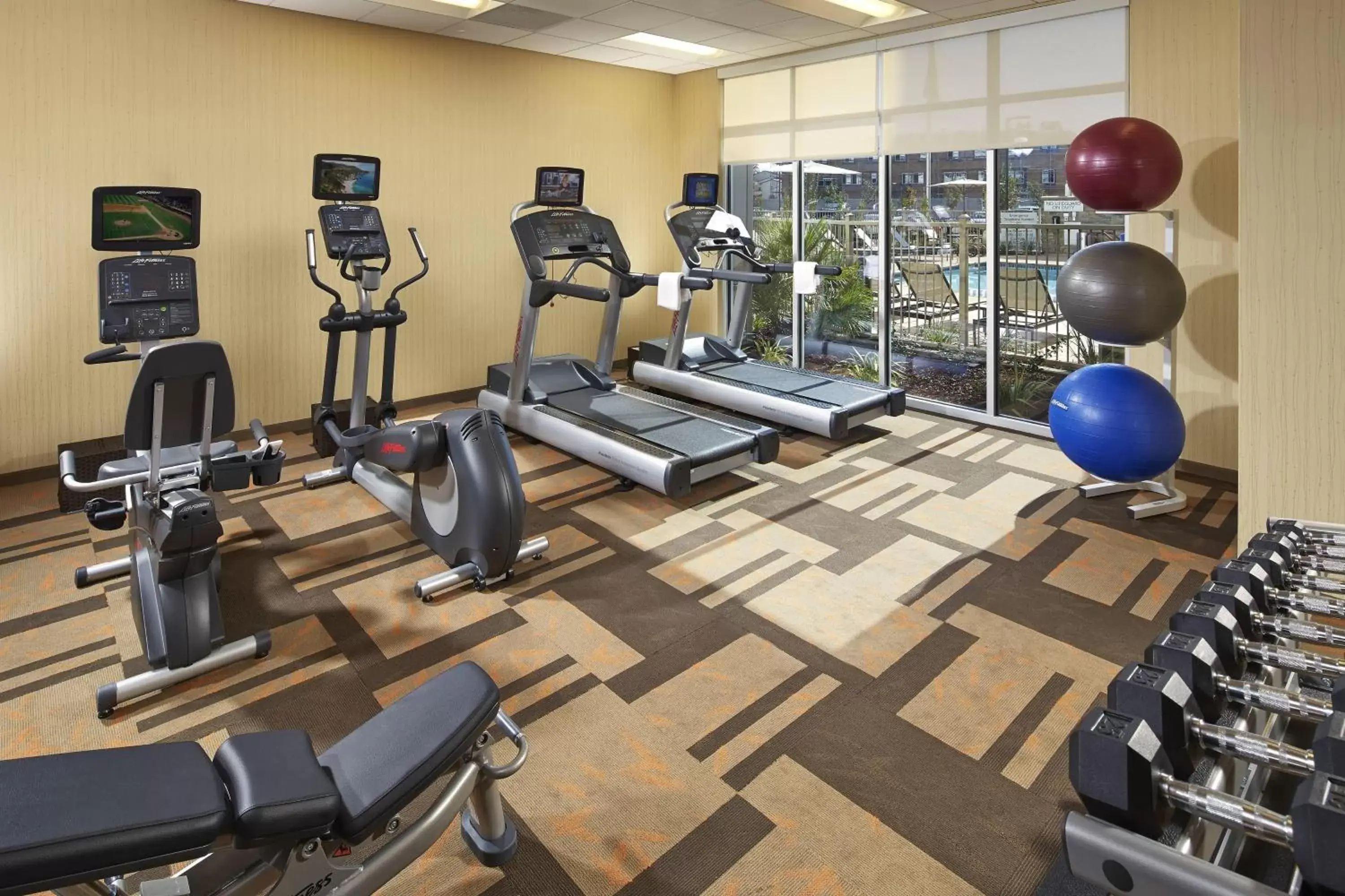 Fitness centre/facilities, Fitness Center/Facilities in Courtyard by Marriott Sunnyvale Mountain View