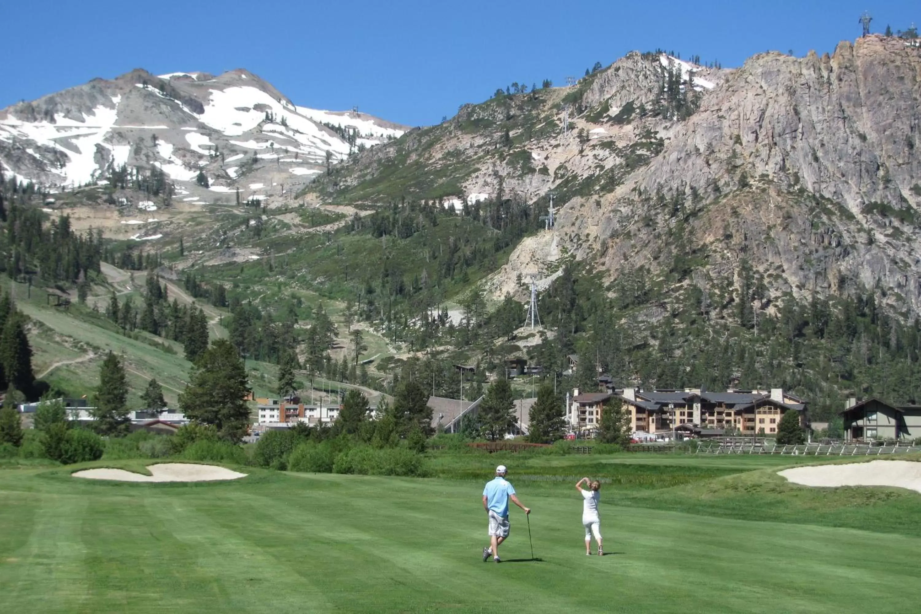 Golfcourse, Golf in The Village at Palisades Tahoe