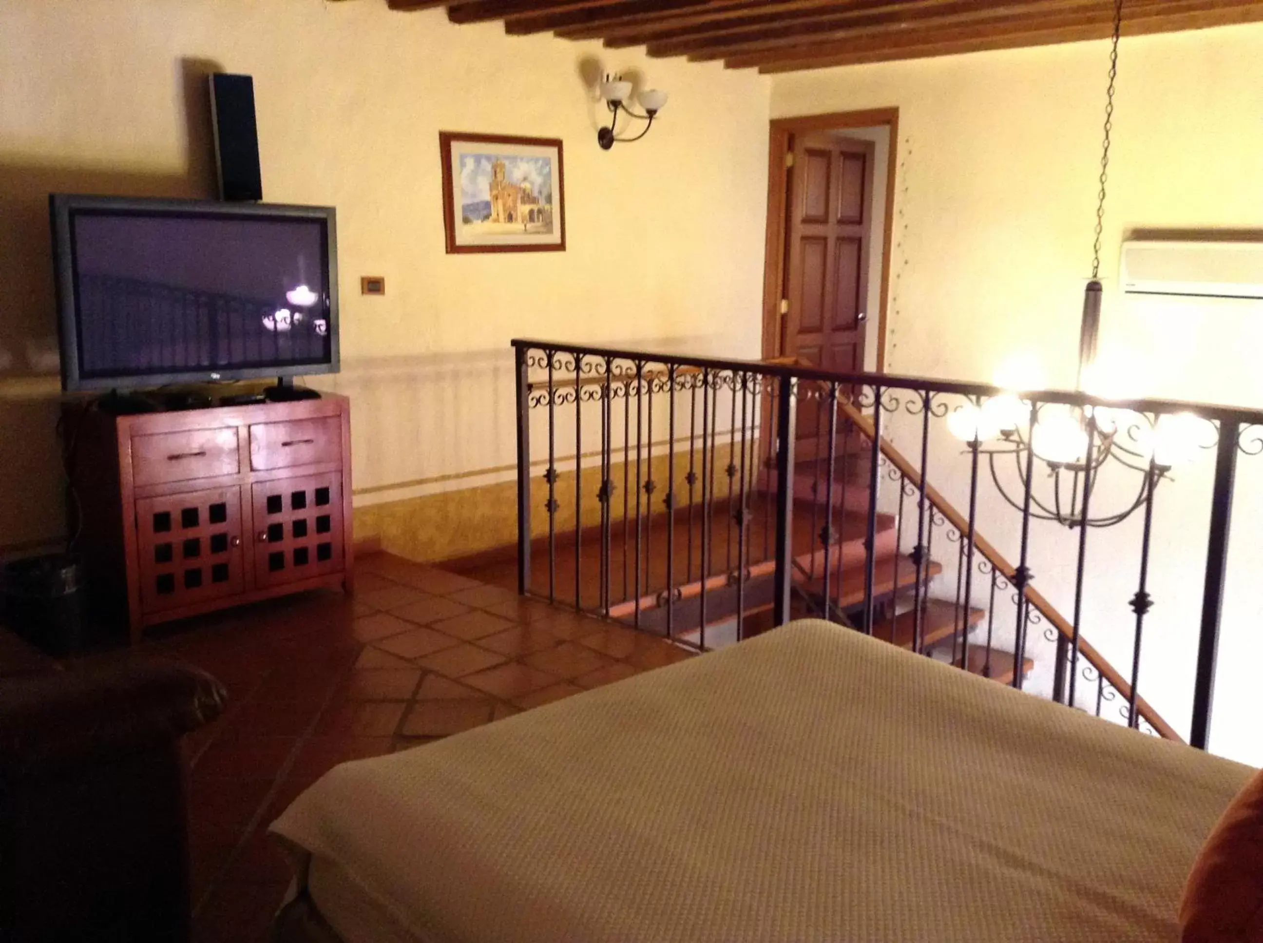 Photo of the whole room, Bed in Hotel Quinta Santiago