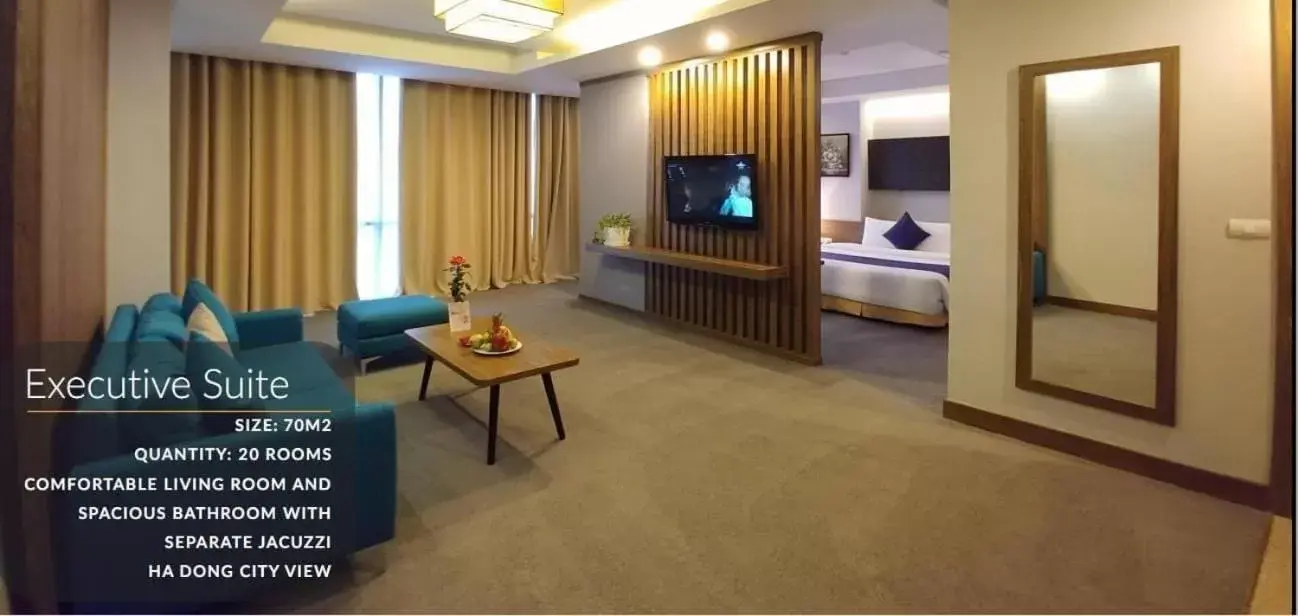 TV/Entertainment Center in Muong Thanh Grand Xa La Hotel