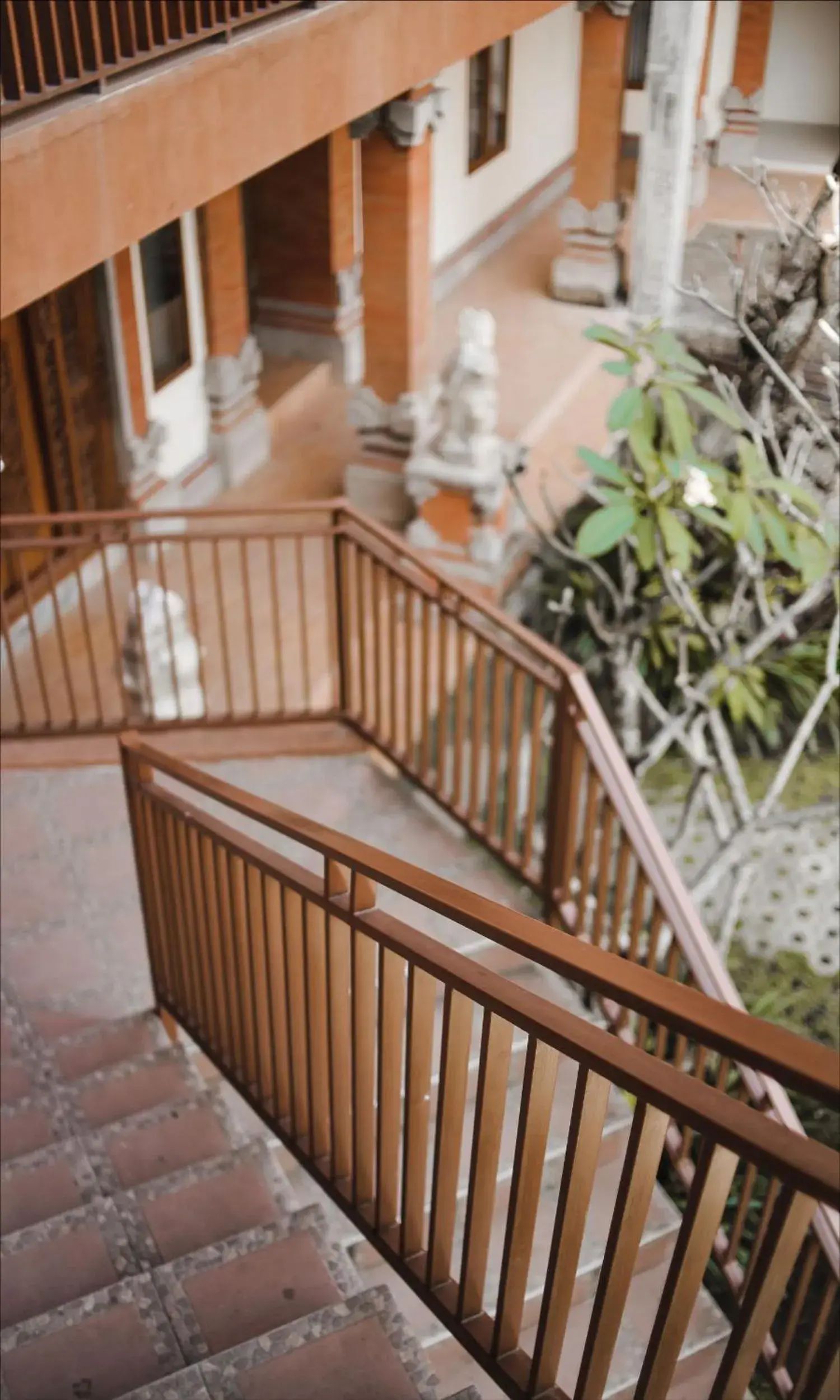 Decorative detail, Balcony/Terrace in Ubud Hotel and Cottages