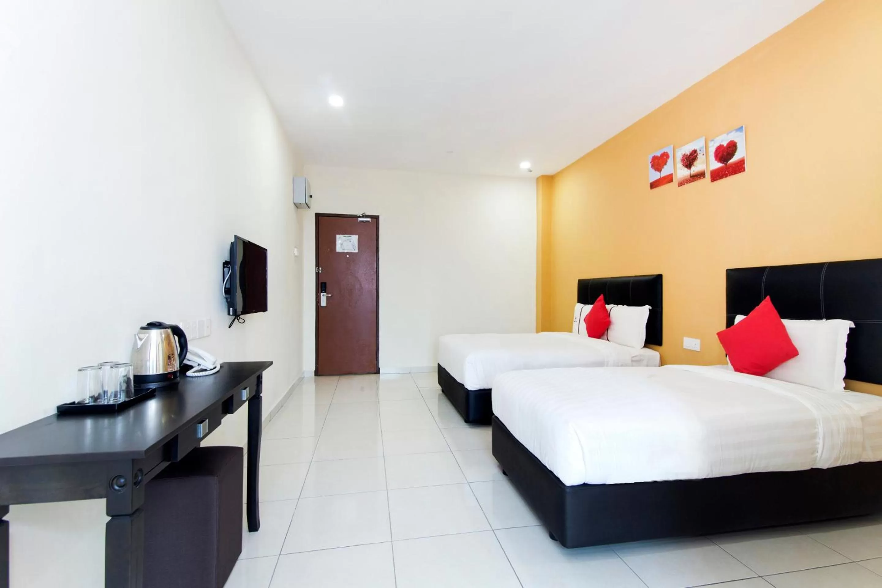 Photo of the whole room, Bed in Central Hotel