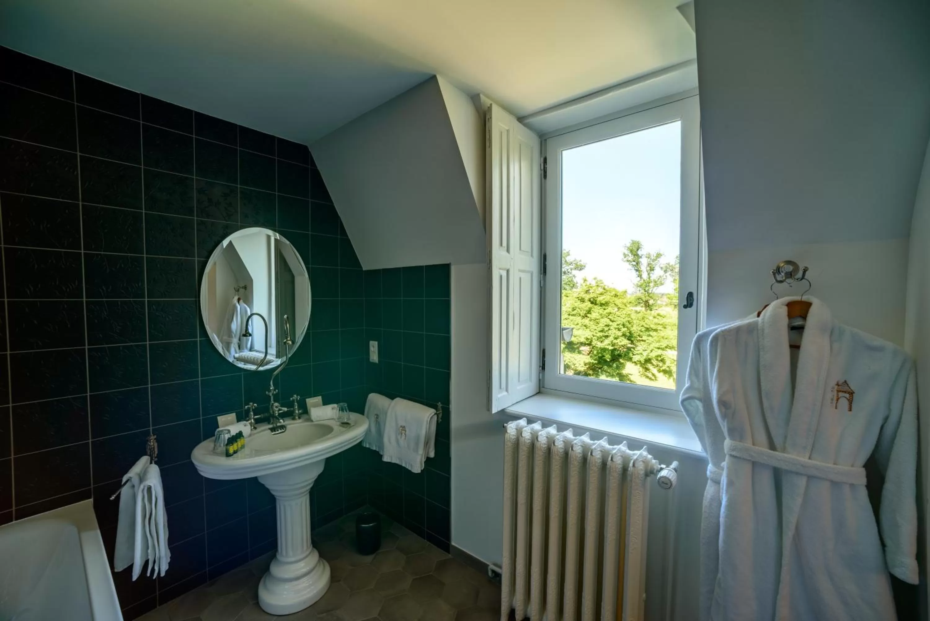 Bathroom in Château Origny - Moulins