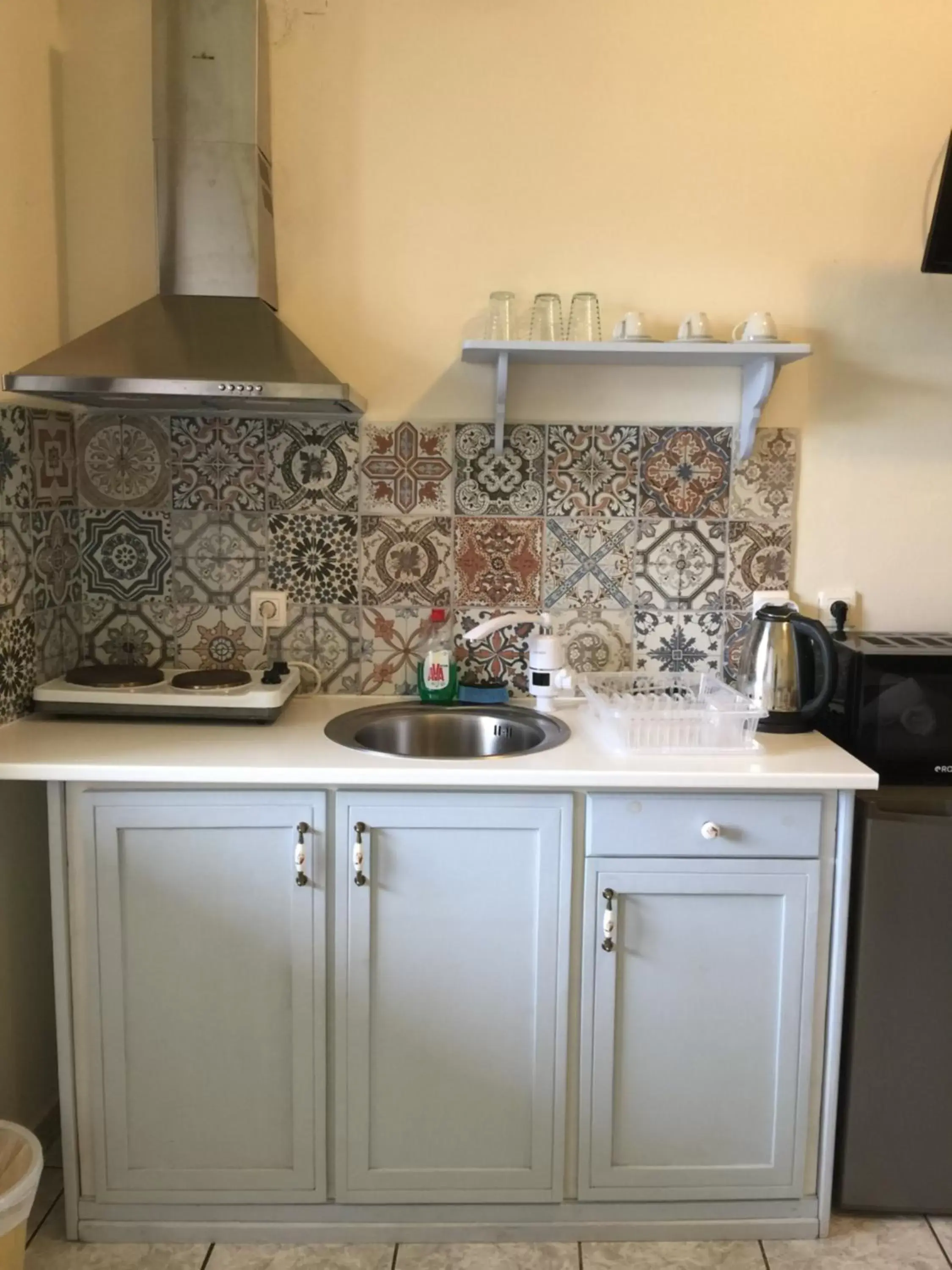 Kitchen/Kitchenette in happyWish Syros