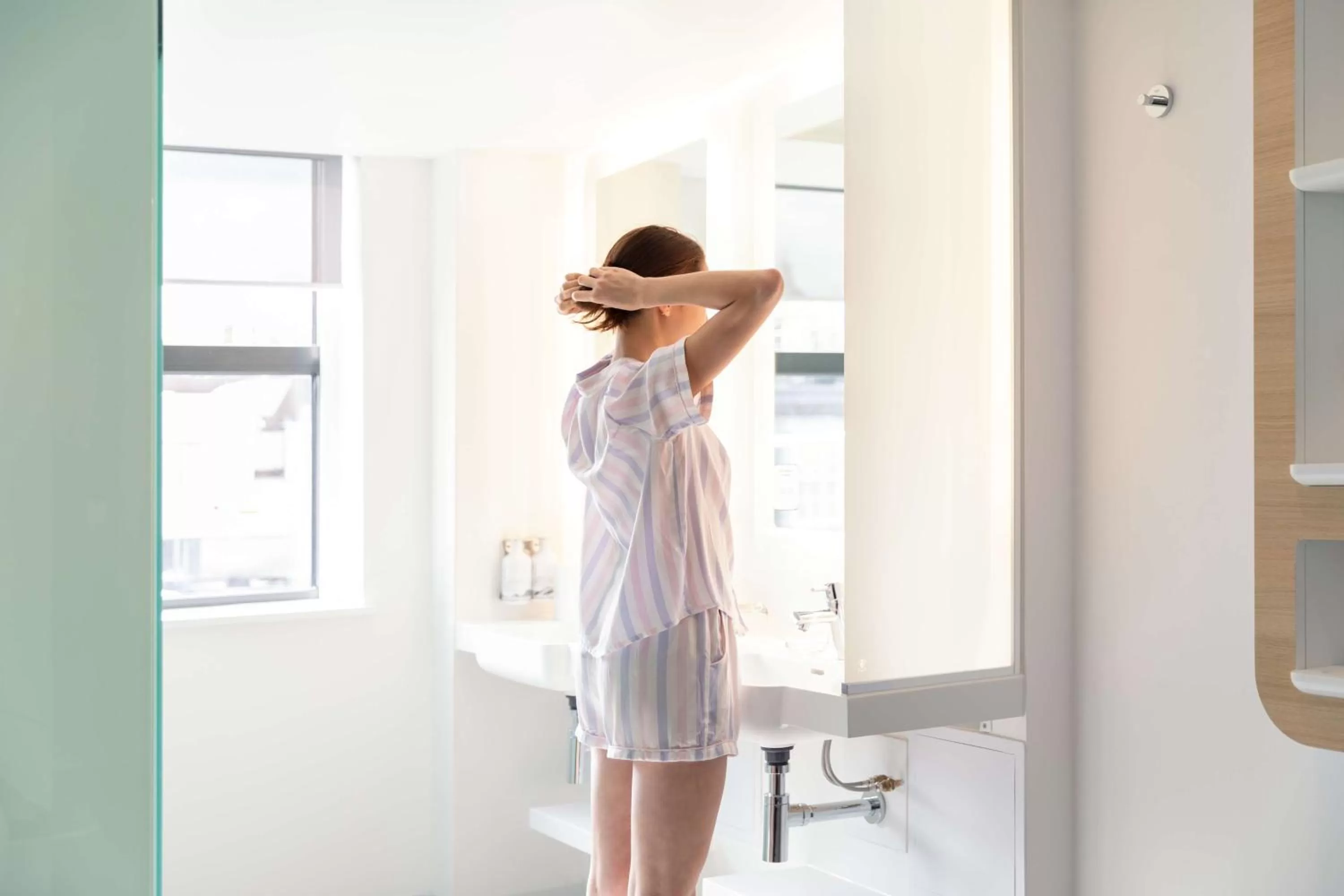 Bathroom in YOTEL Edinburgh