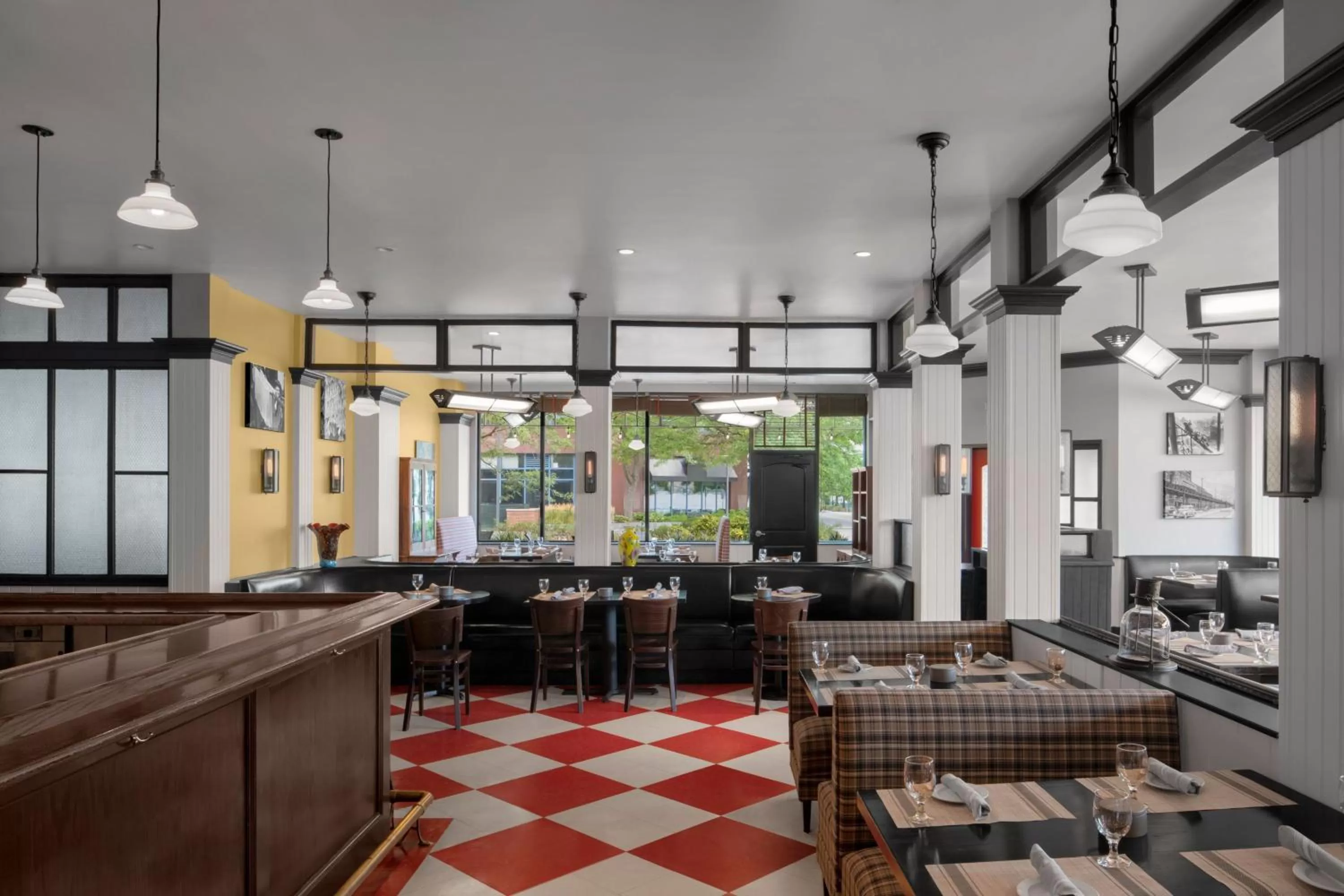 Breakfast in Sheraton Lincoln Harbor Hotel