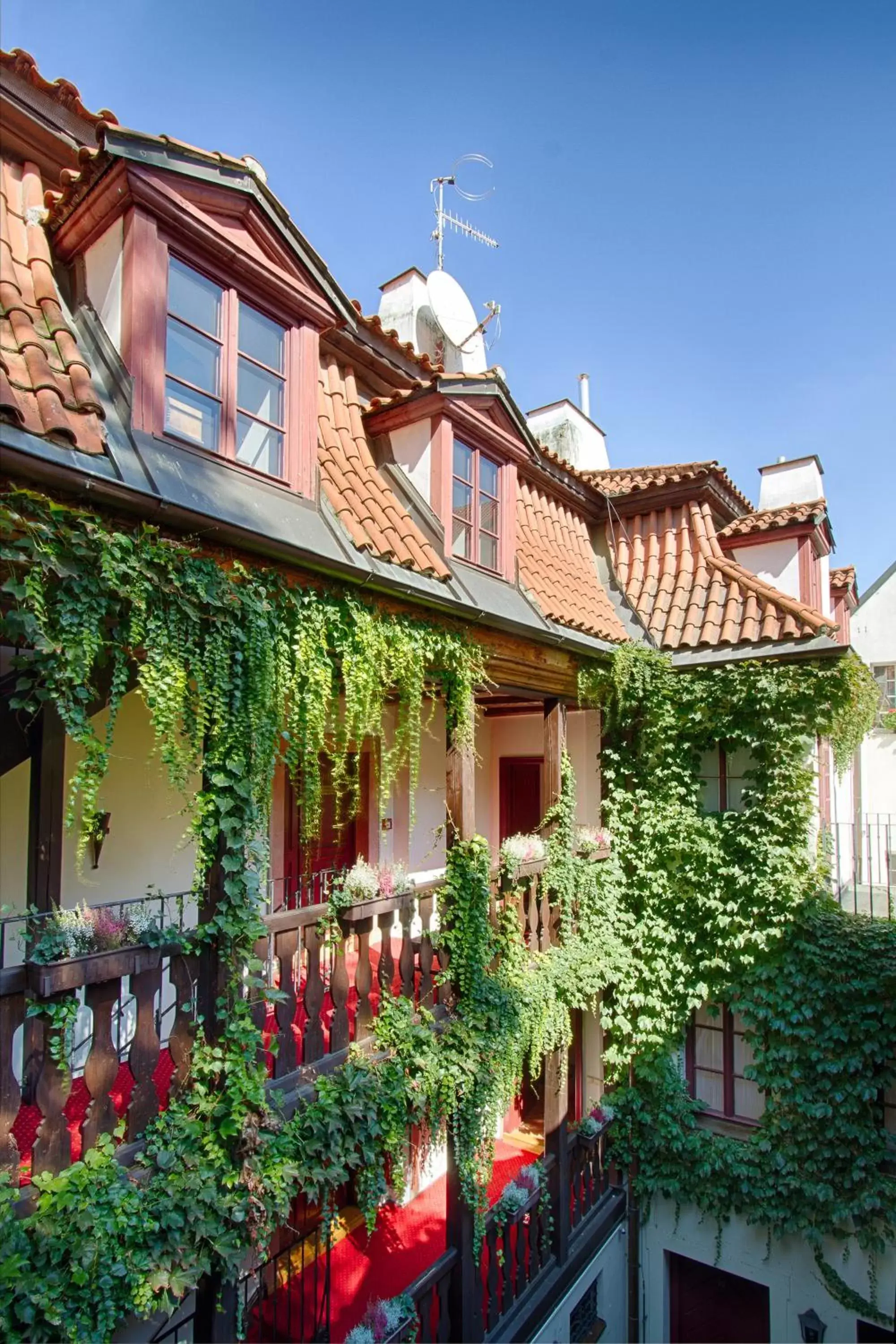 Balcony/Terrace, Property Building in Hotel Waldstein