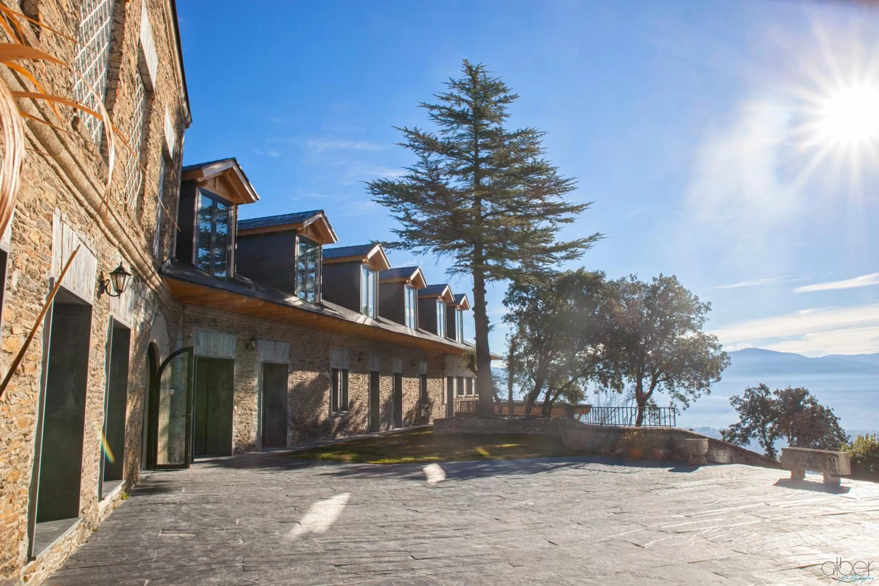 Property Building in The Rock Suites & Spa