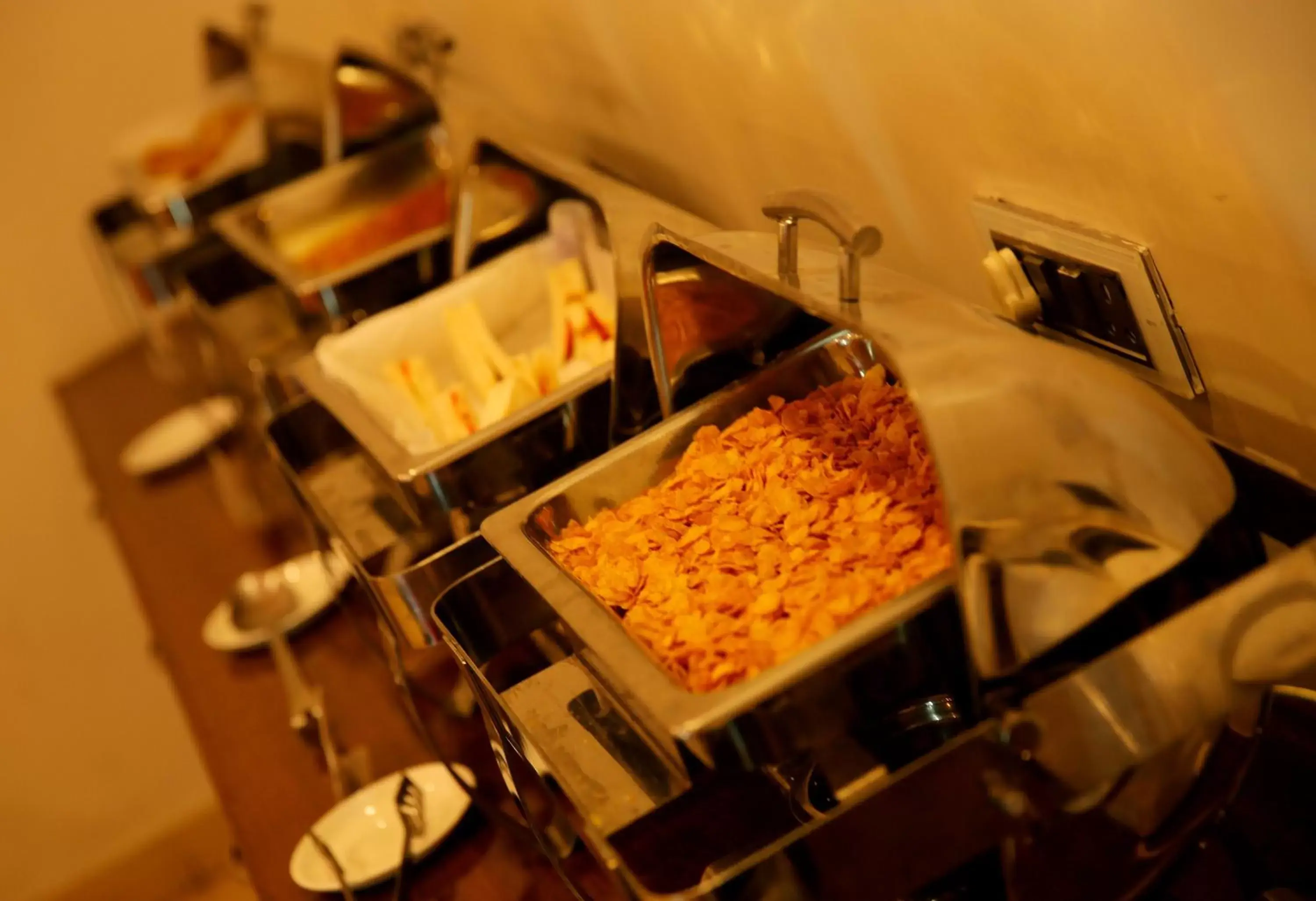 Buffet breakfast in Hotel Rivera Palace Buffet breakfast in Hotel Rivera Palace