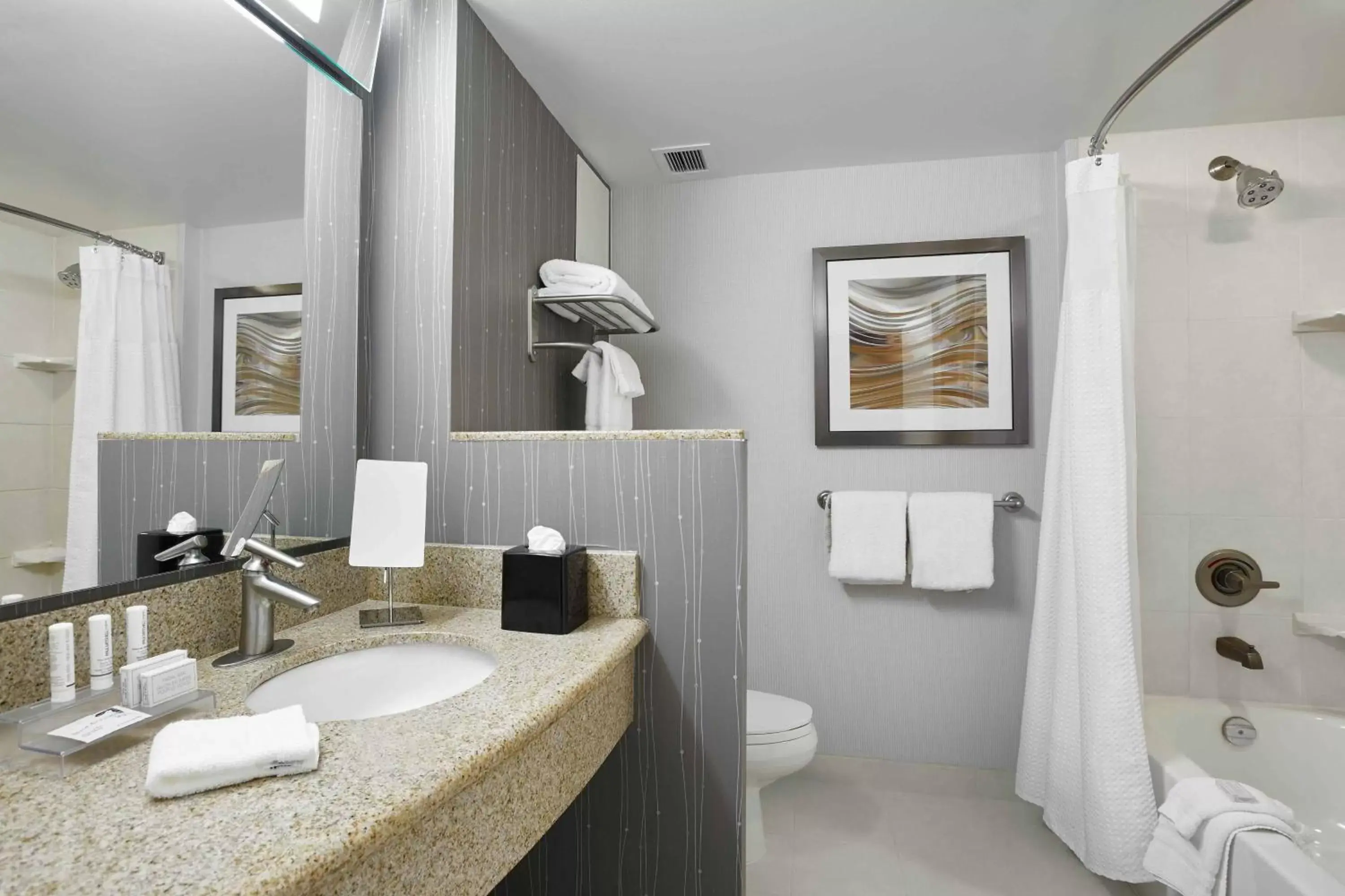 Bathroom in Courtyard by Marriott Toronto Brampton