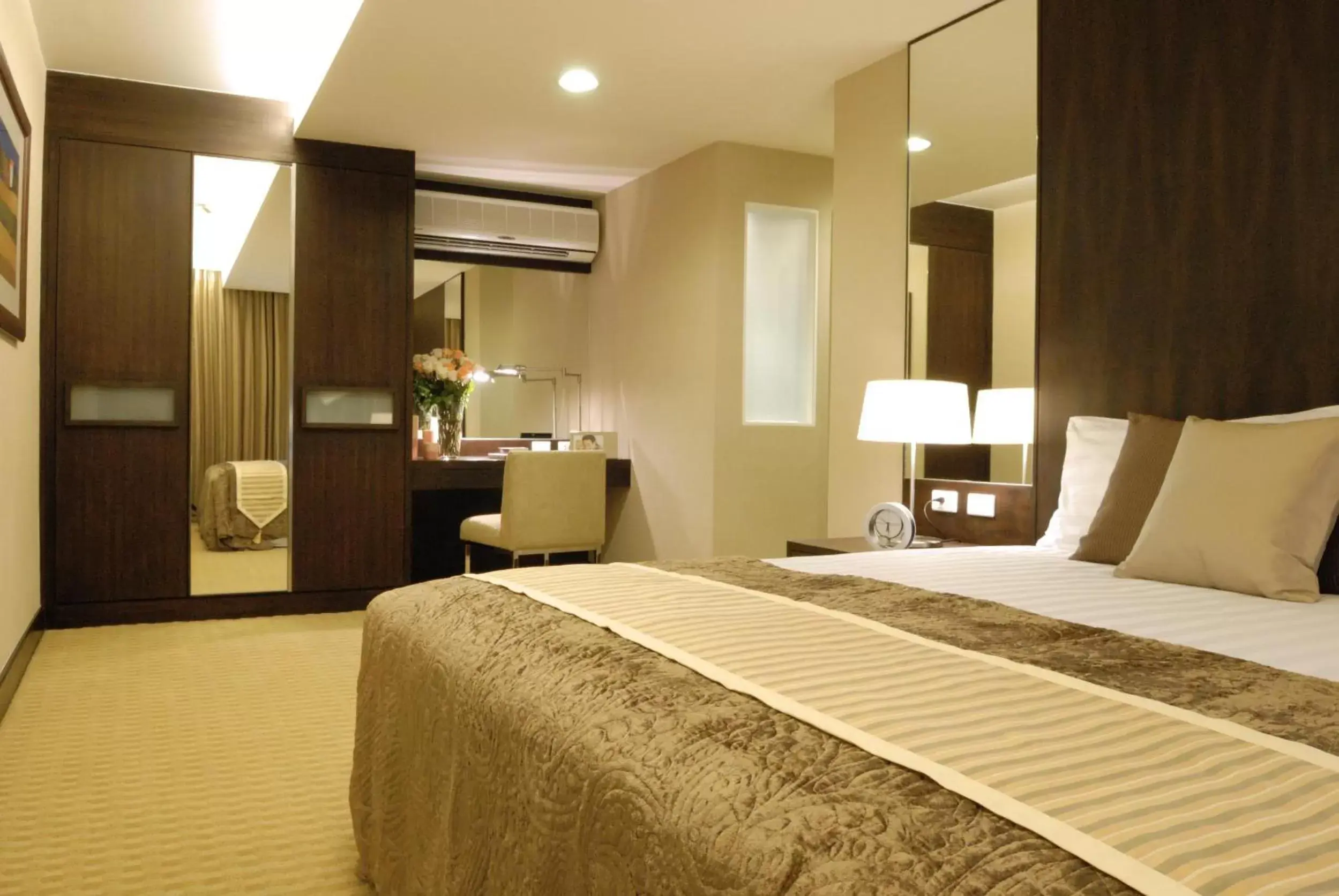Bedroom, Bed in The Narathiwas Hotel & Residence Sathorn Bangkok