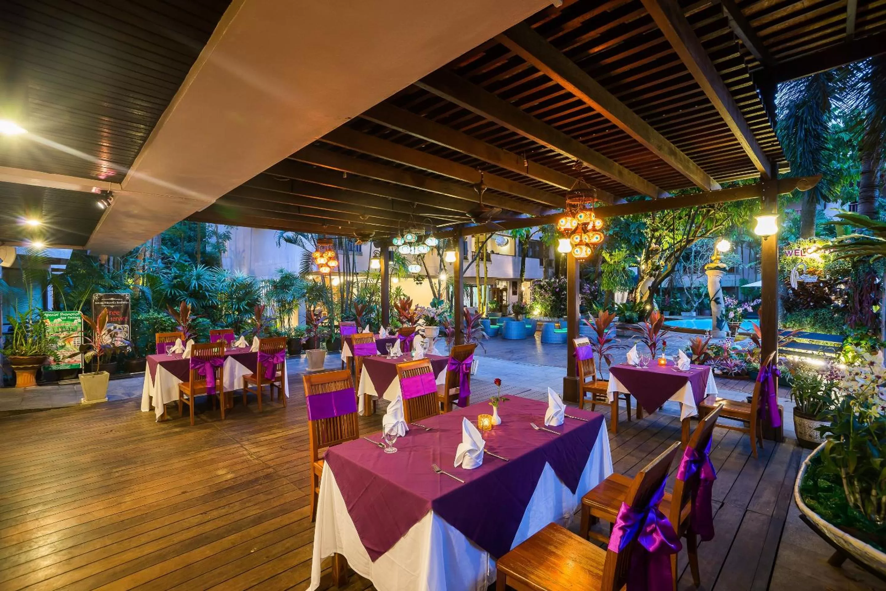 Restaurant/places to eat in Aonang Princeville Villa Resort & Spa - GHA WellHotel-Halal Certified, Krabi, Thailand
