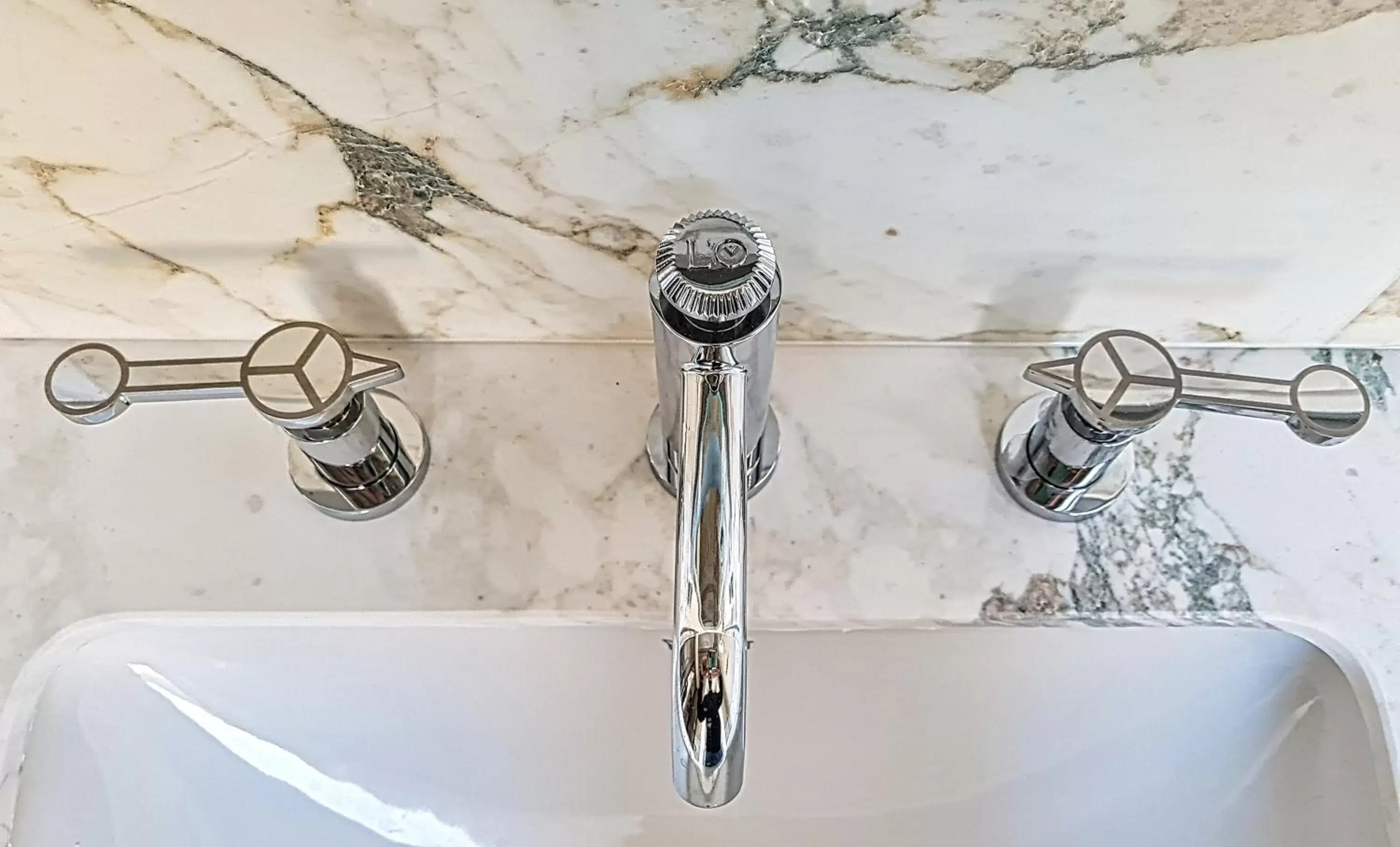 Decorative detail, Bathroom in Hotel L'Orologio Roma - WTB Hotels