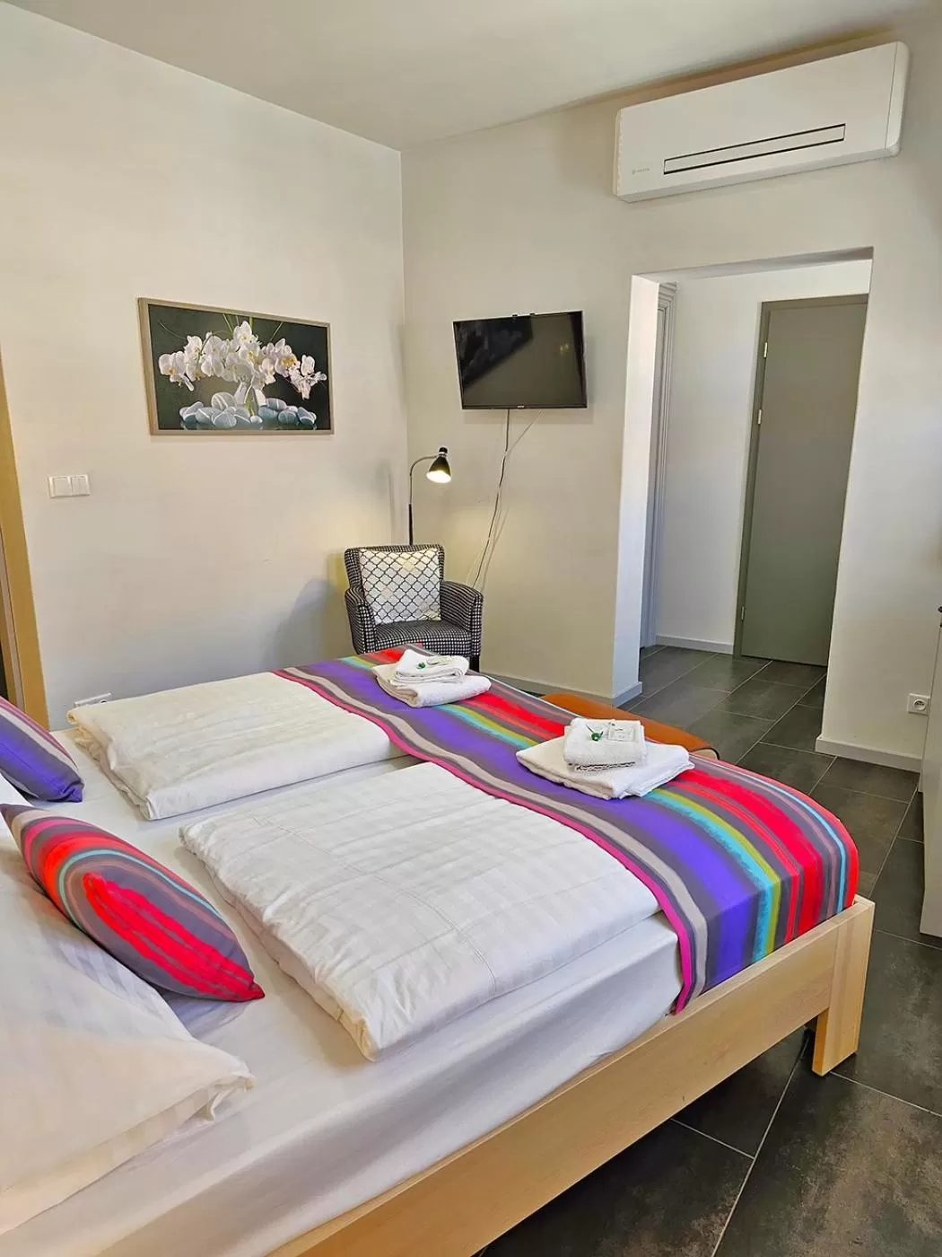 Bedroom, Bed in Historic Centre Residence