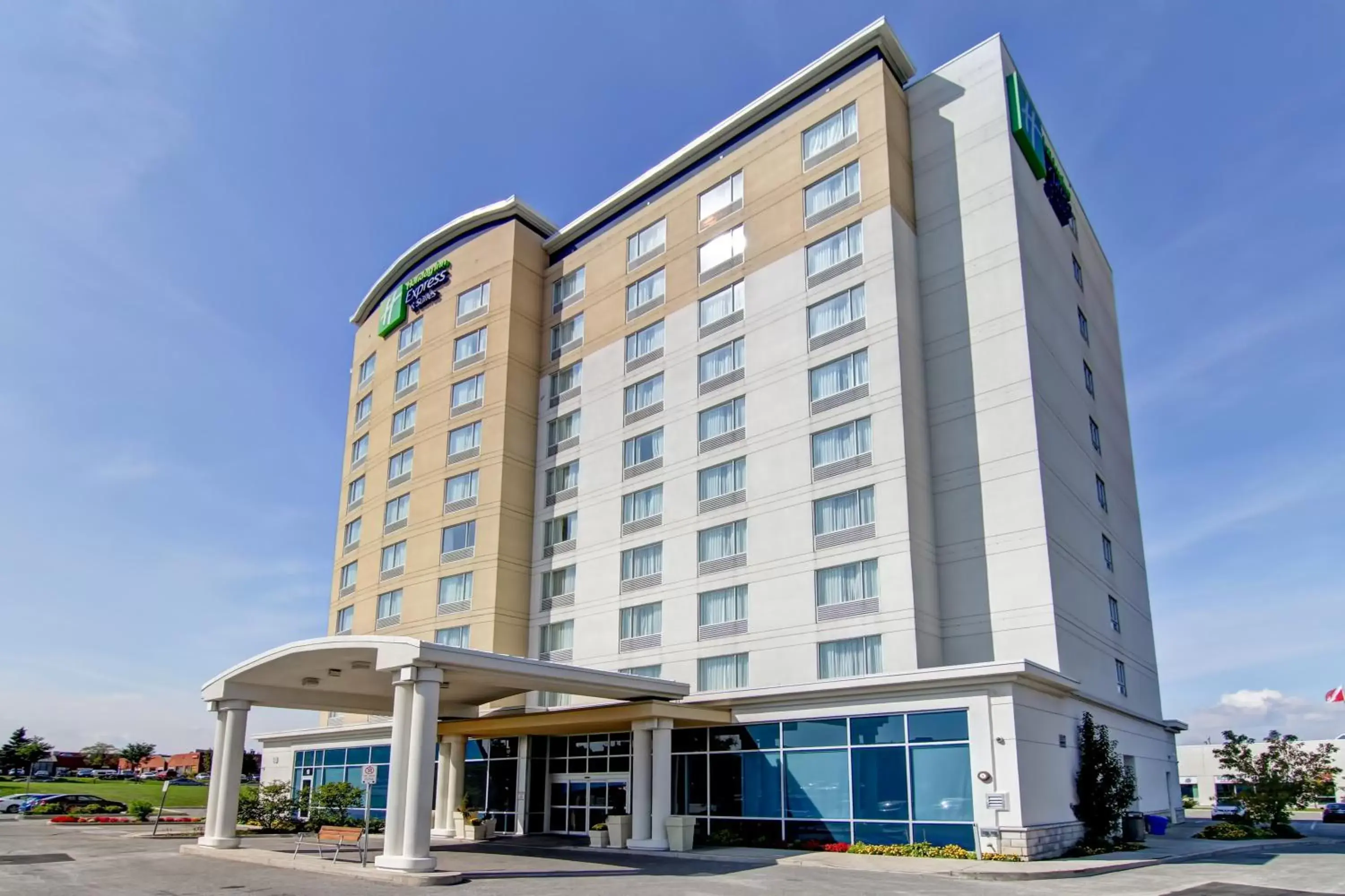 Property Building in Holiday Inn Express Hotel & Suites Toronto - Markham, an IHG Hotel