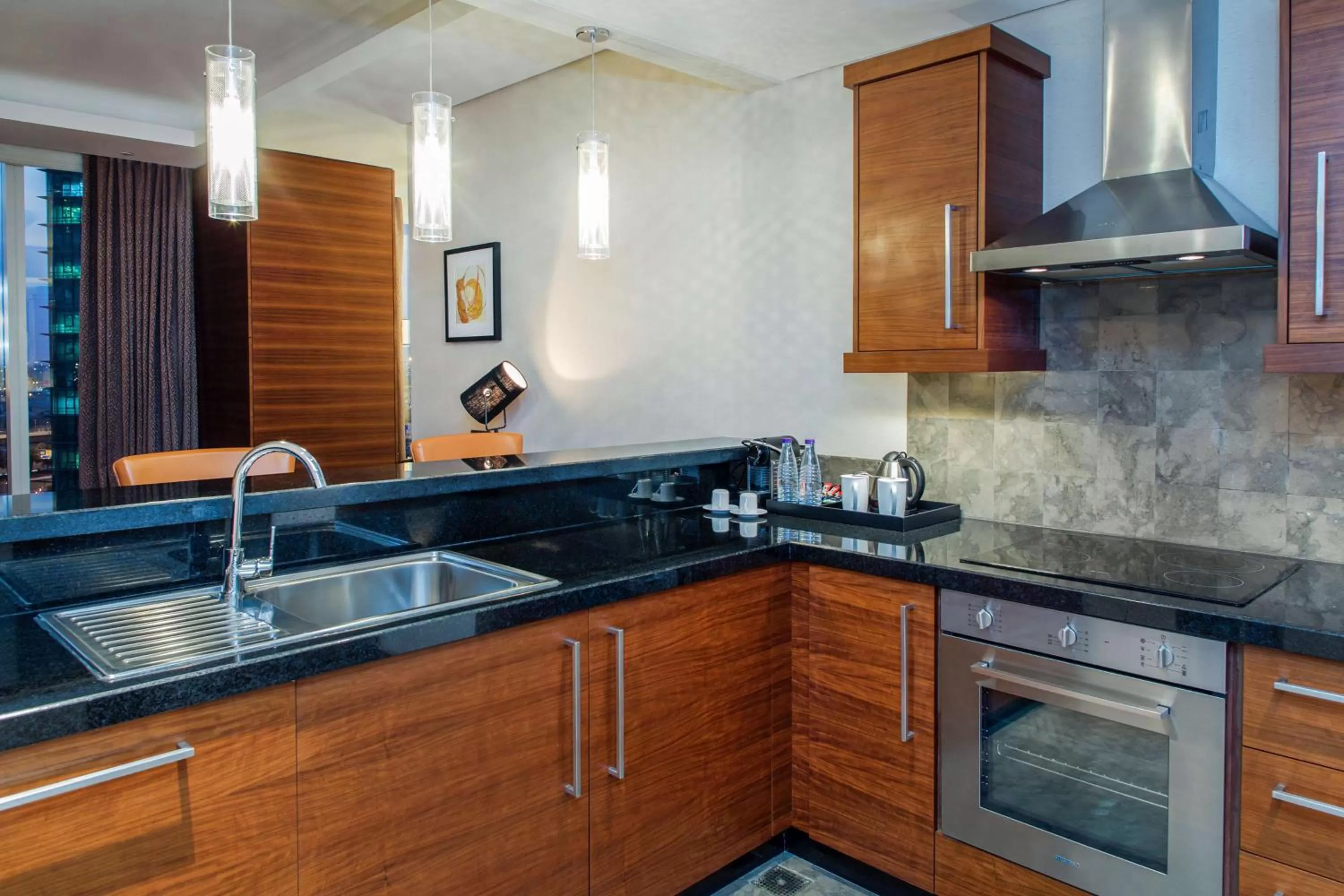 Kitchen or kitchenette in Hilton Riyadh Hotel & Residences