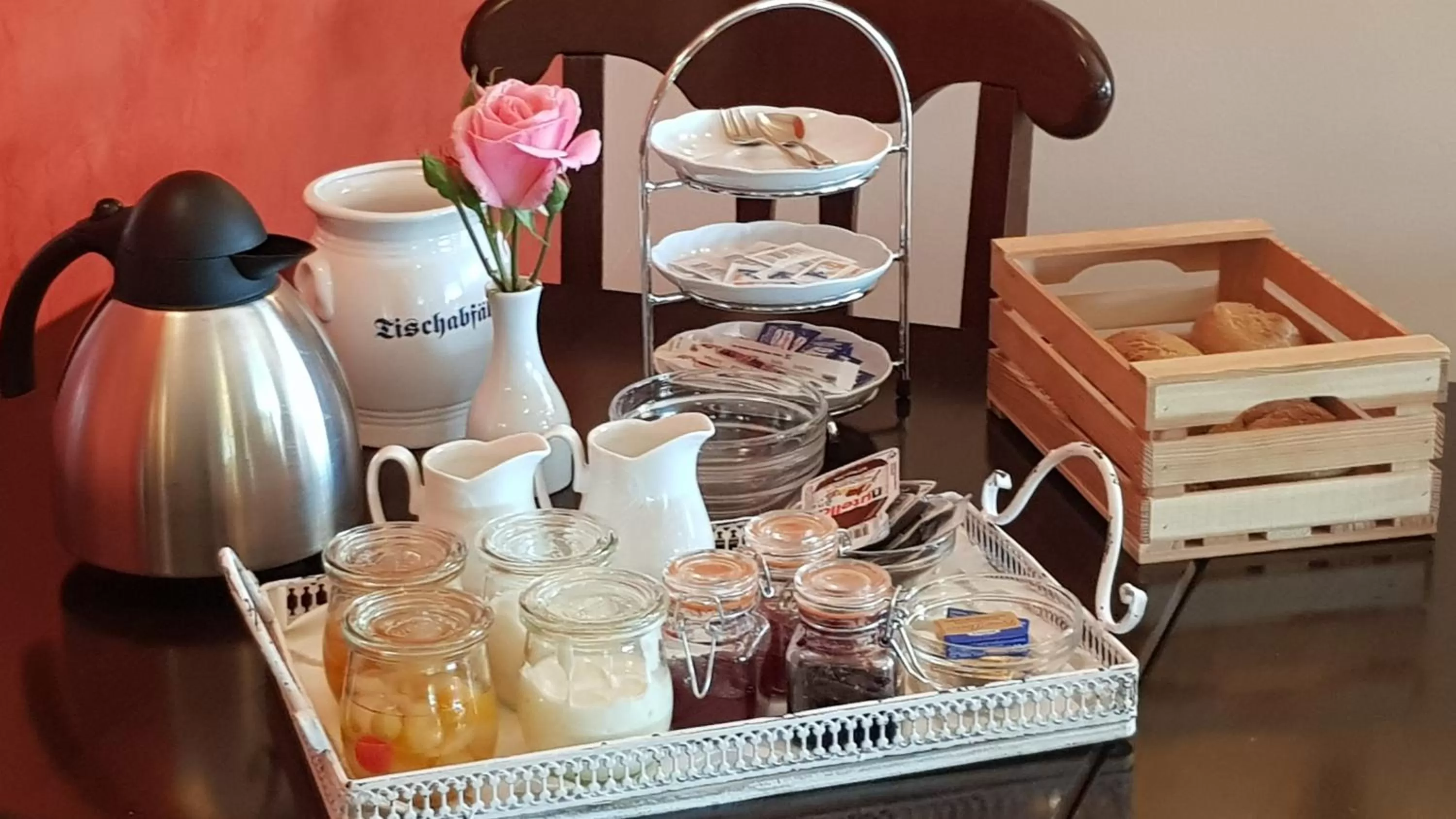 Food close-up in Gästehaus Vinetum