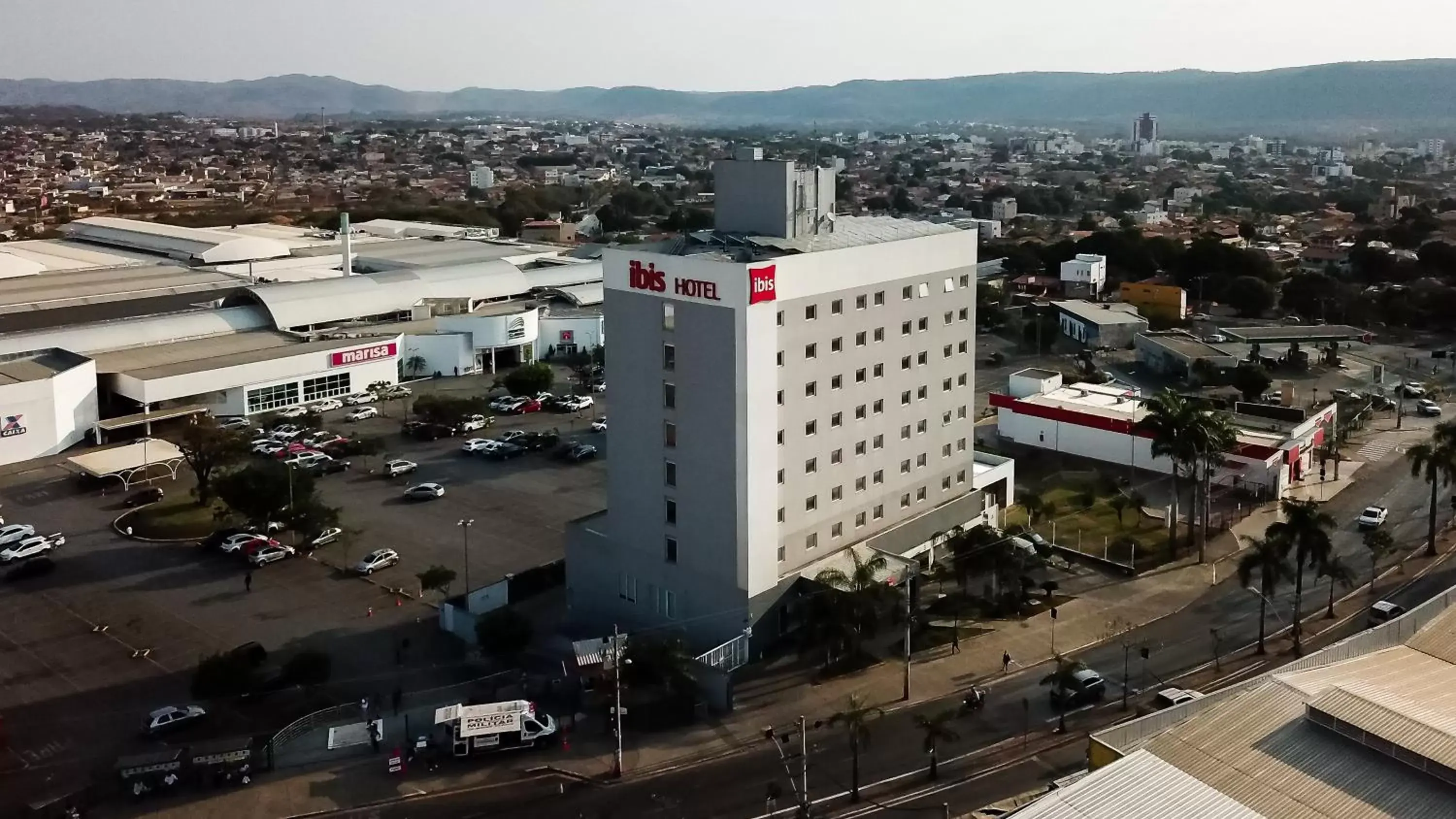 Bird's eye view, Bird's-eye View in ibis Montes Claros Shopping