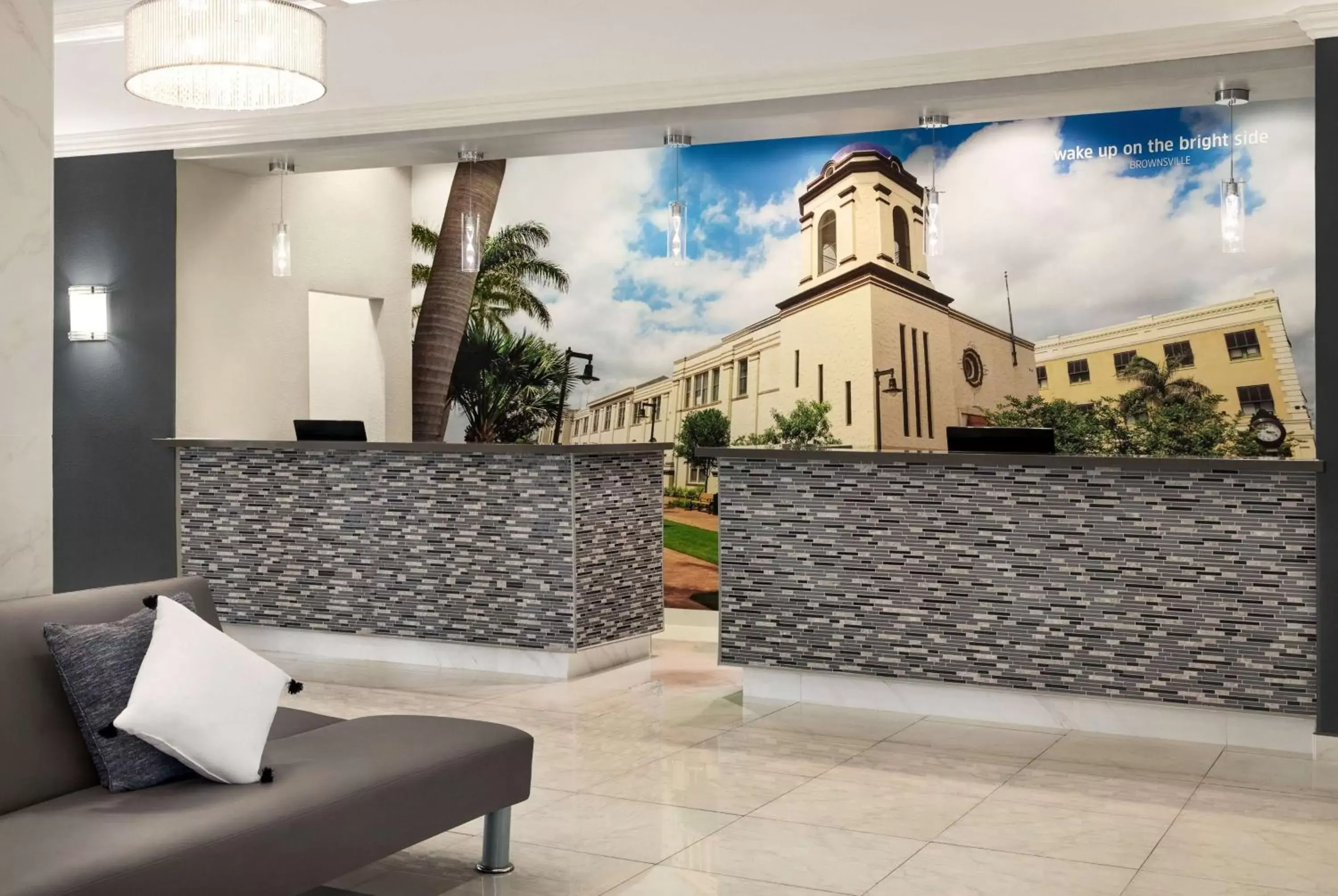 Lobby or reception in La Quinta by Wyndham Brownsville North