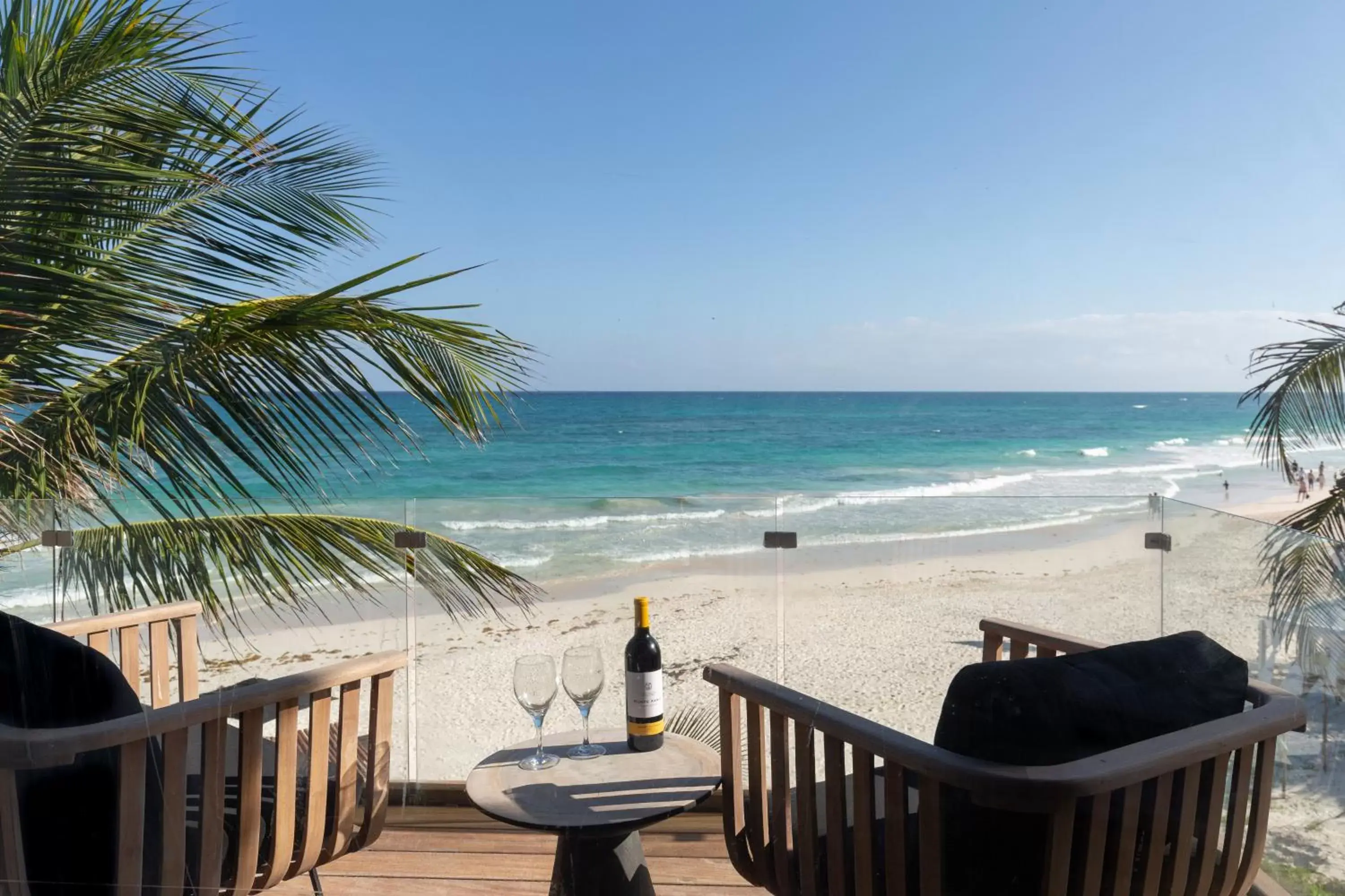 Balcony/Terrace, Beach in Tago Tulum by G Hotels