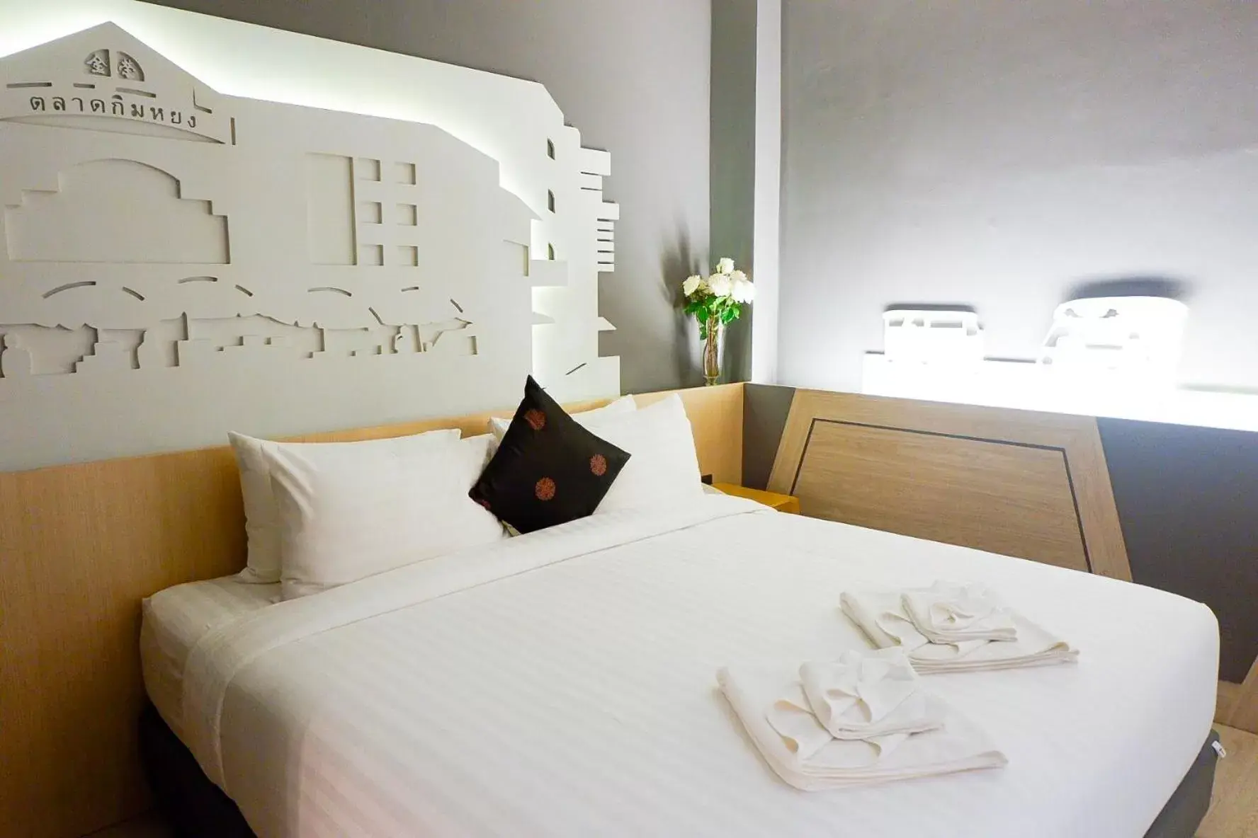 Bed in Hatyai Signature Hotel