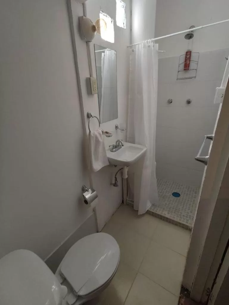 Bathroom in Chuchumbé Hotel Cultural, Restaurante & Café