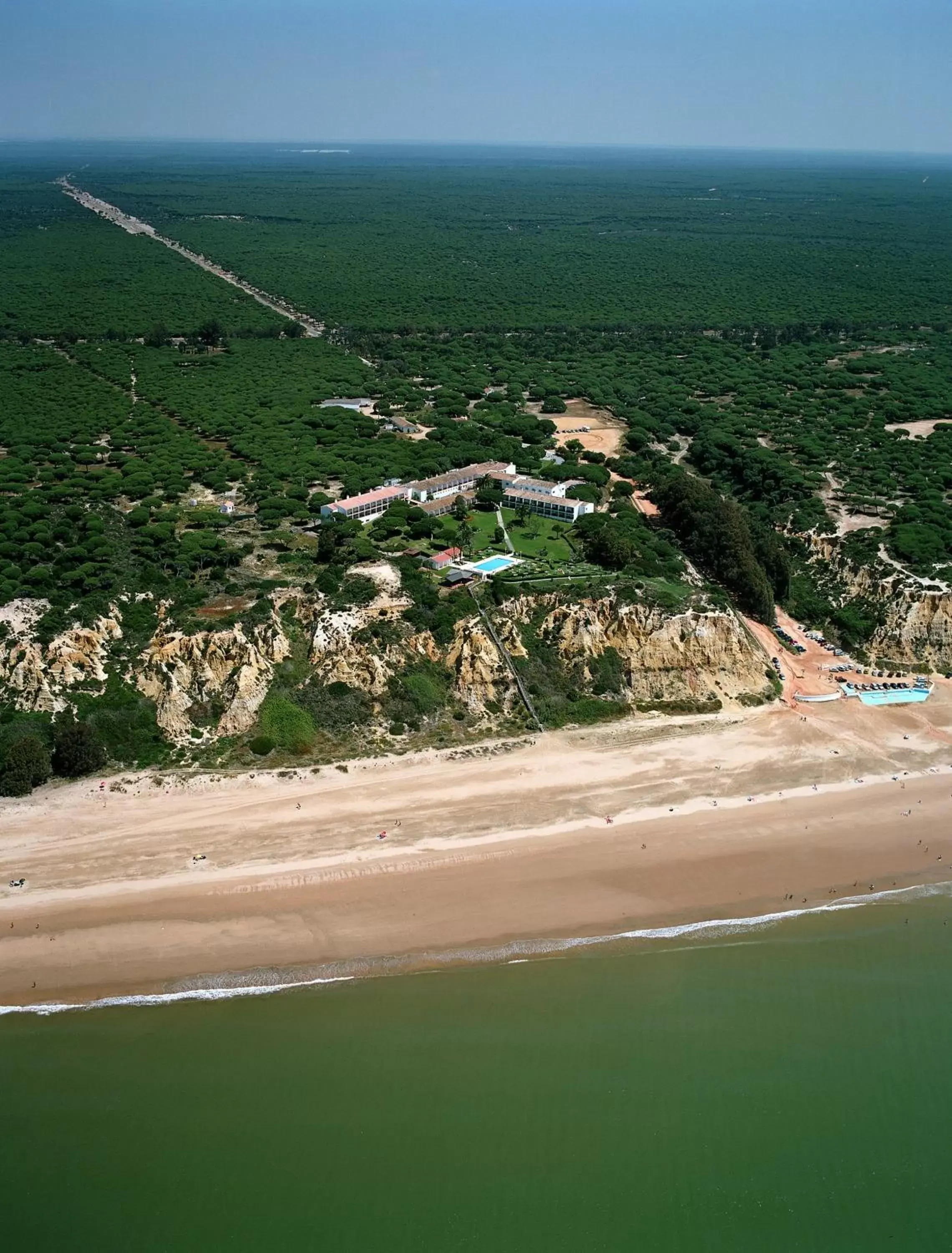 Bird's eye view, Bird's-eye View in Parador de Mazagón