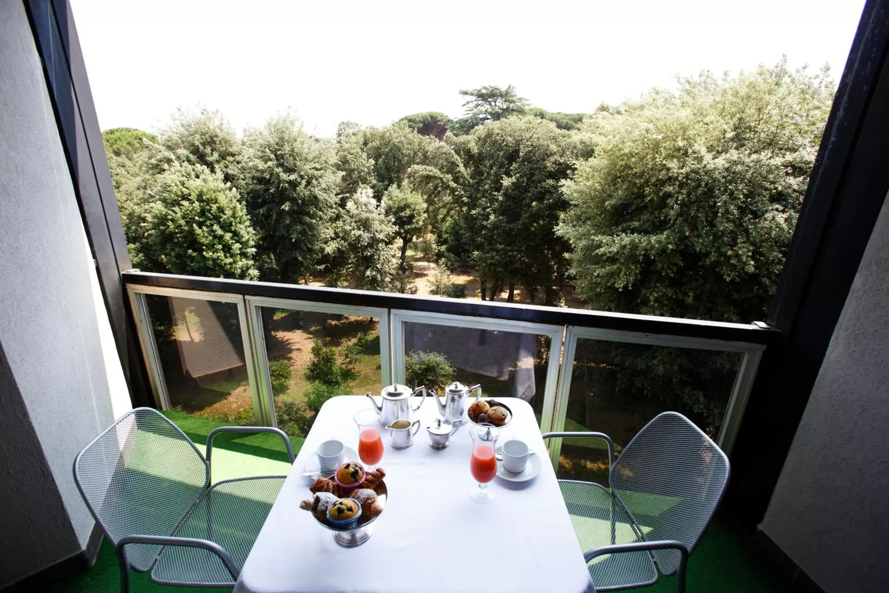 Balcony/Terrace in Albani Hotel Roma