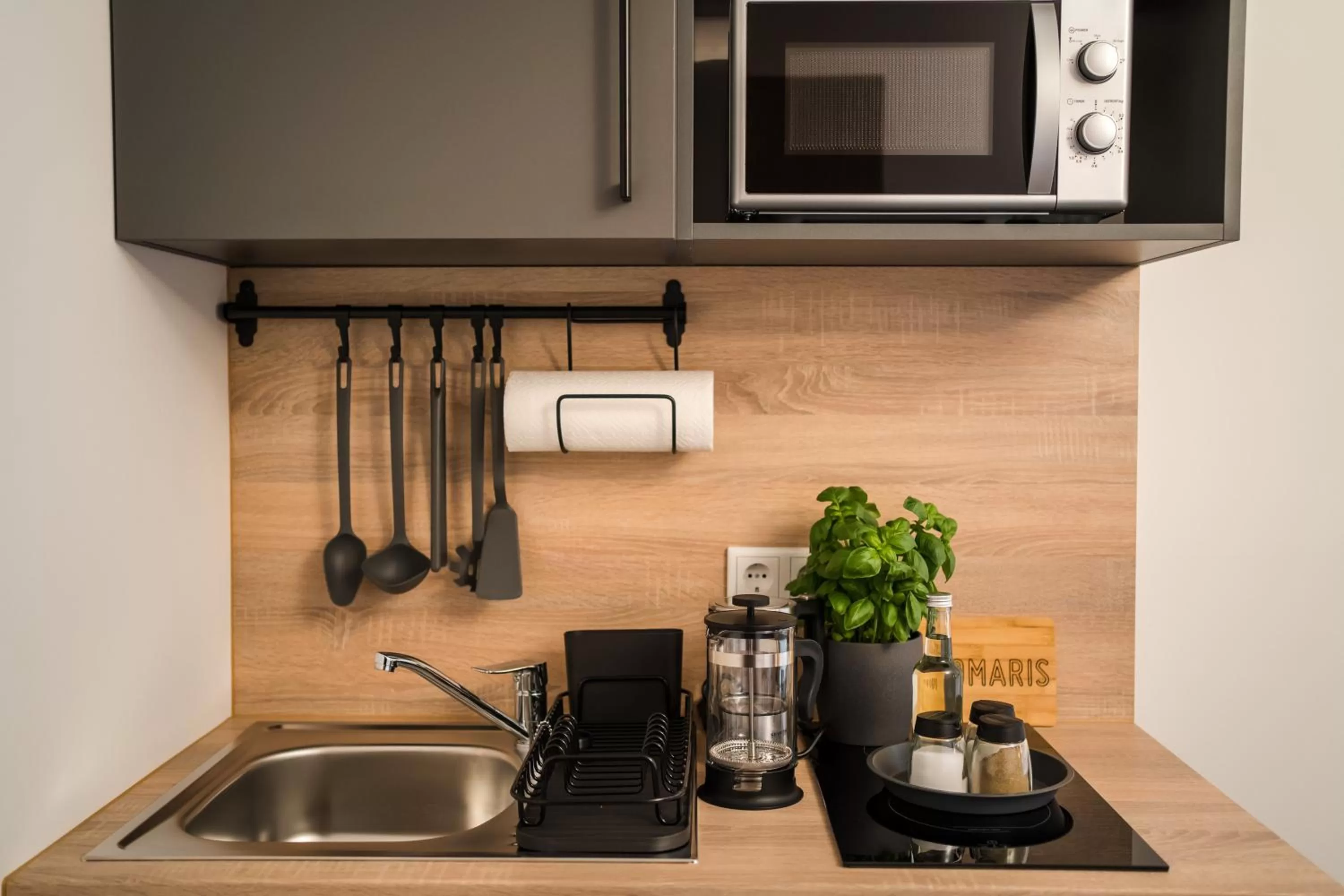 Coffee/tea facilities in Point Hotel Apartments and Rooms