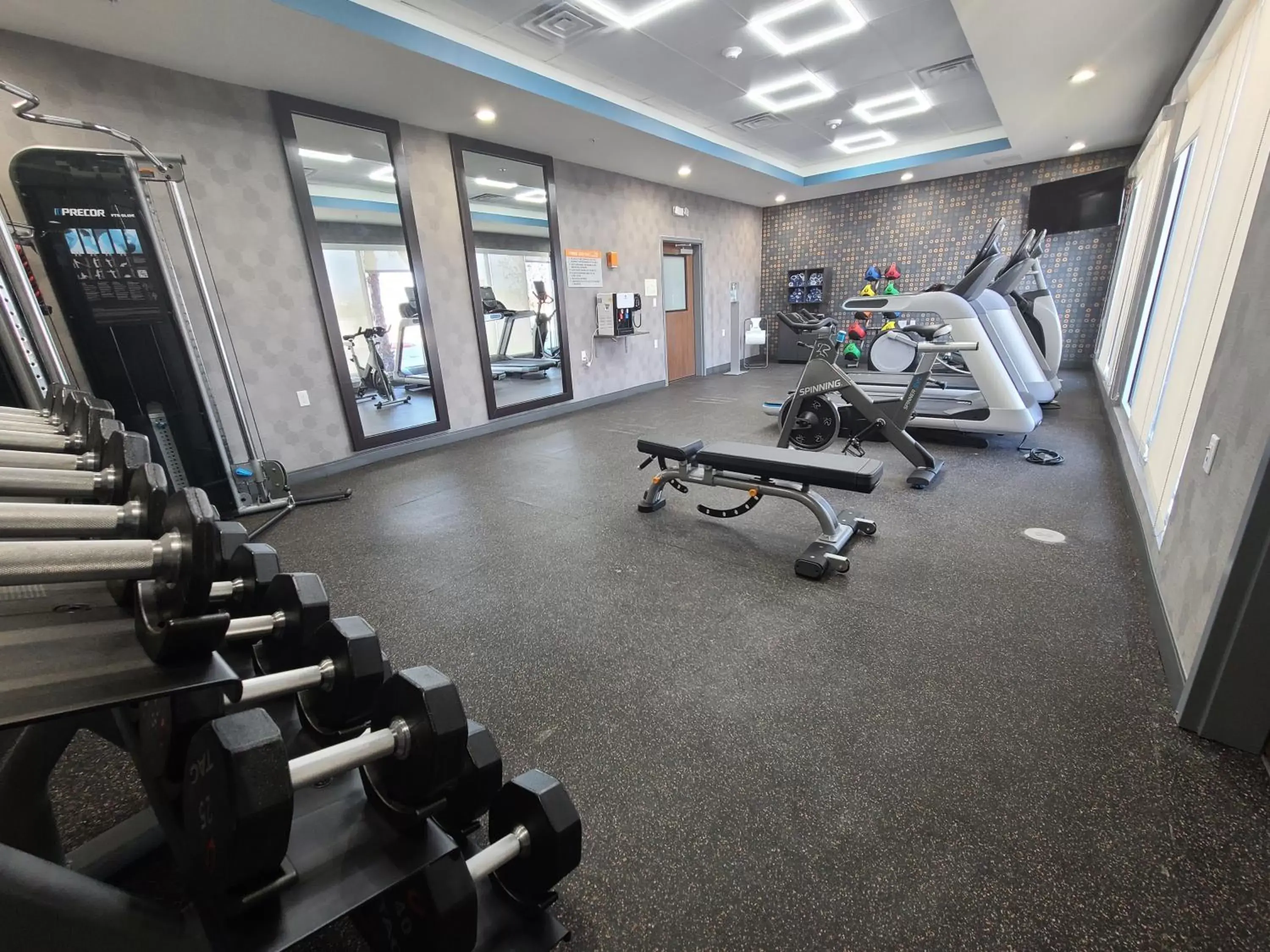 Fitness centre/facilities, Fitness Center/Facilities in La Quinta Inn & Suites by Wyndham Fort Stockton Northeast