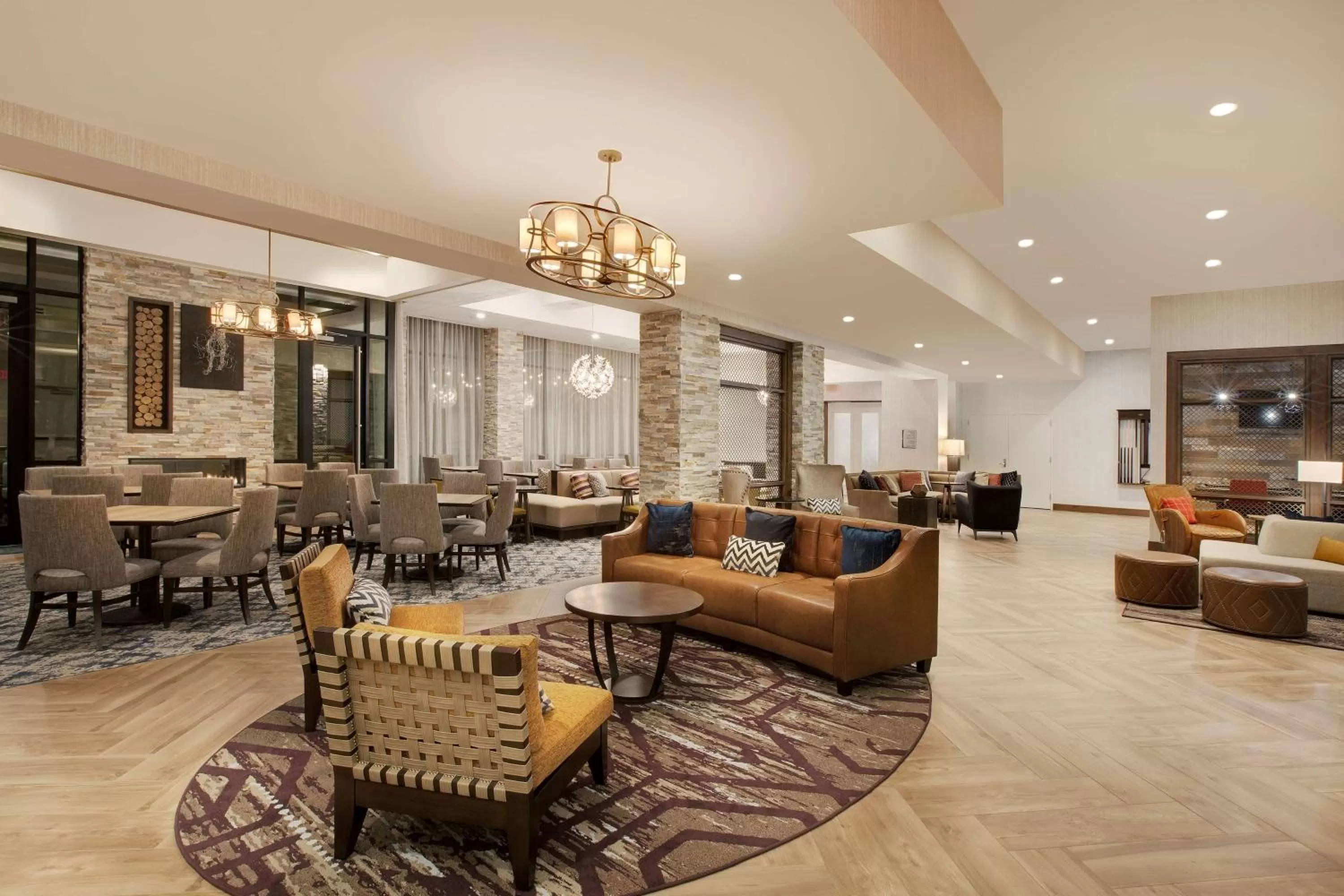 Lobby or reception in Homewood Suites By Hilton Louisville Downtown