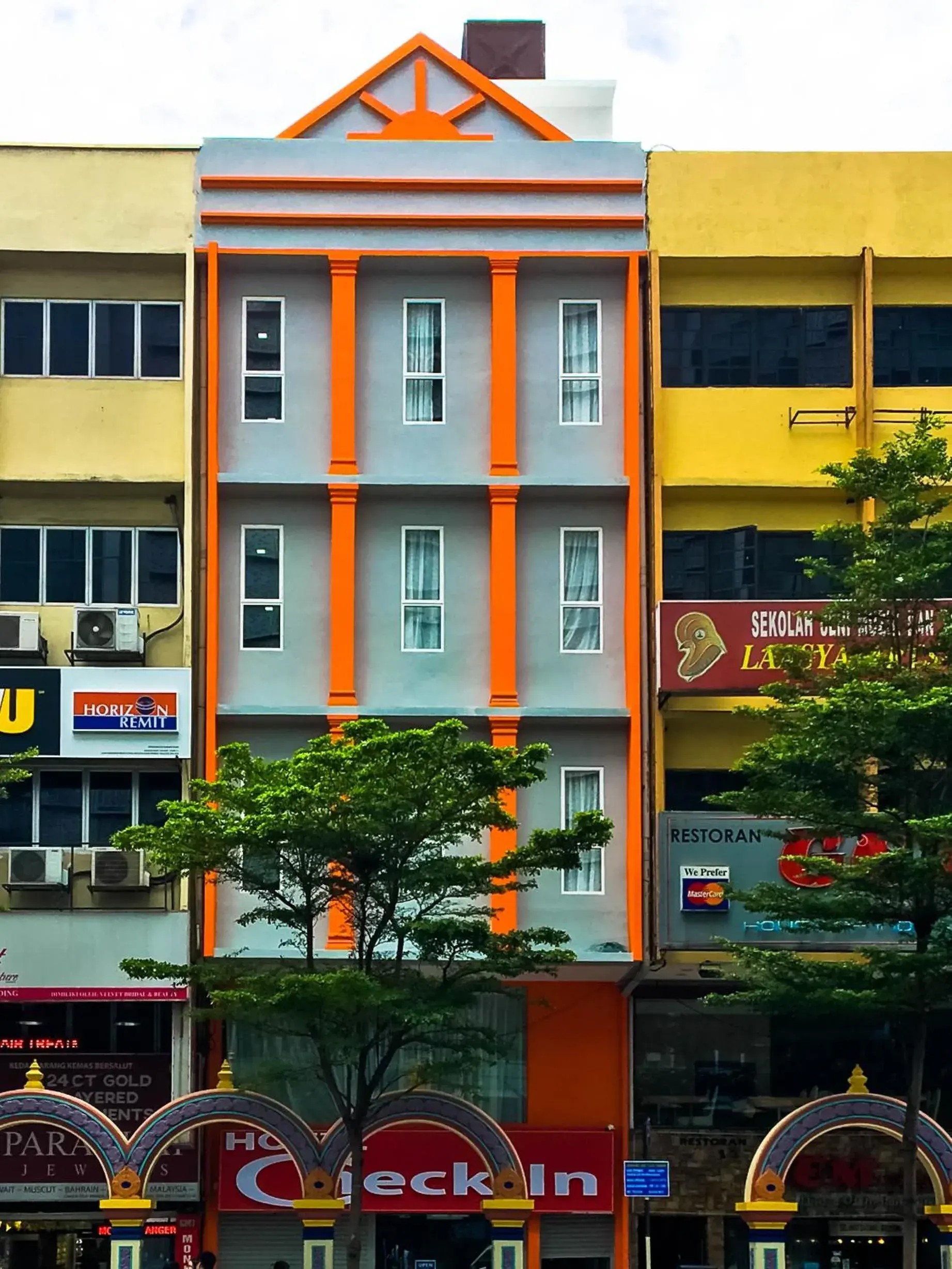 Property Building in Hotel Check-In