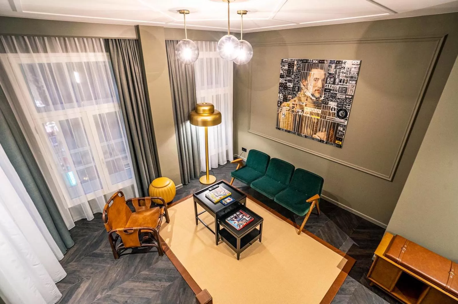 Seating area in The Collector